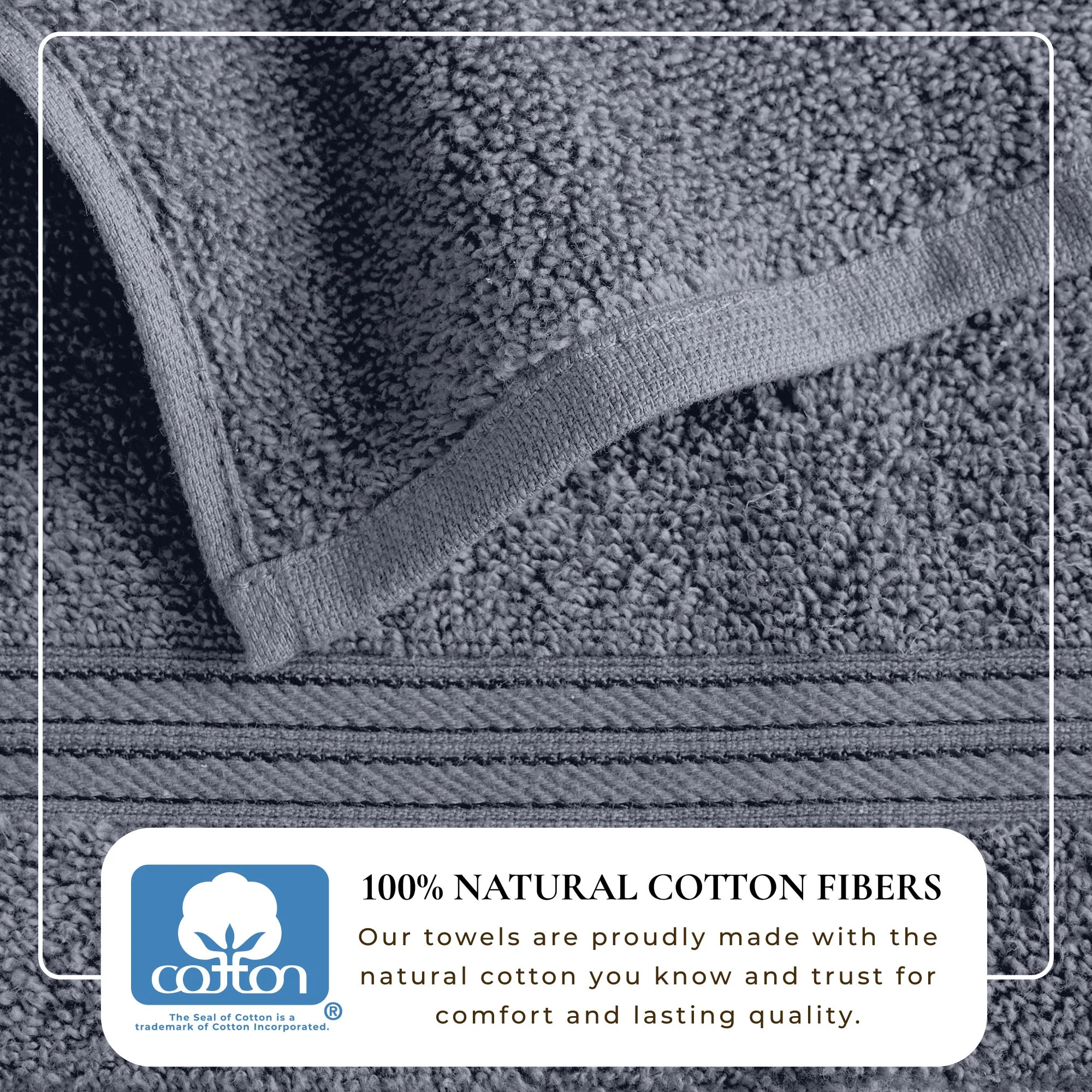 Cotton Terry Bath Towel Set - Cooper Collection - Image 95