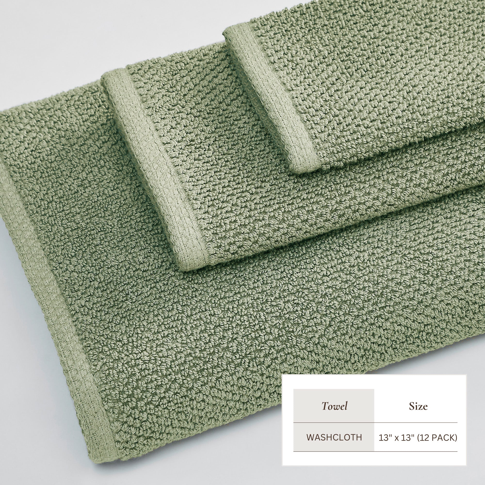 Cotton Textured Bath Towel Set - Acacia Collection - Image 138