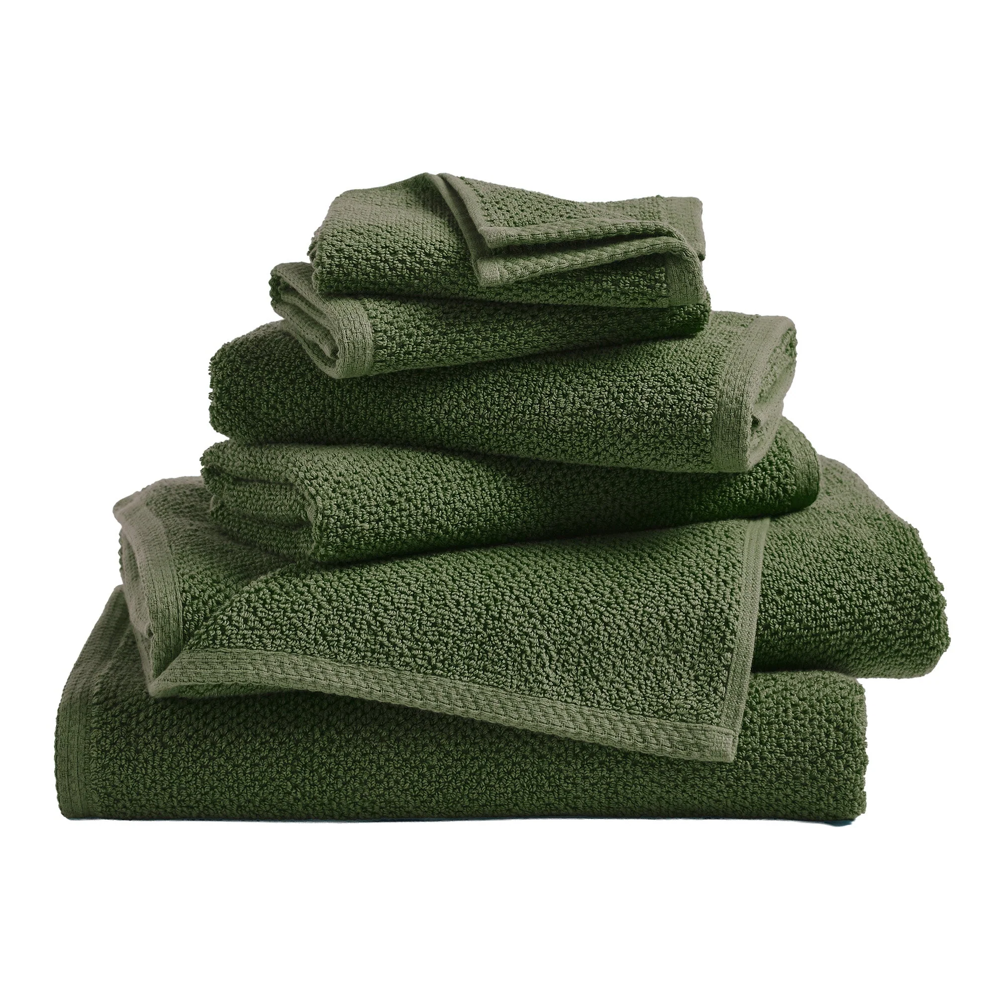 Cotton Textured Bath Towel Set - Acacia Collection - Image 141