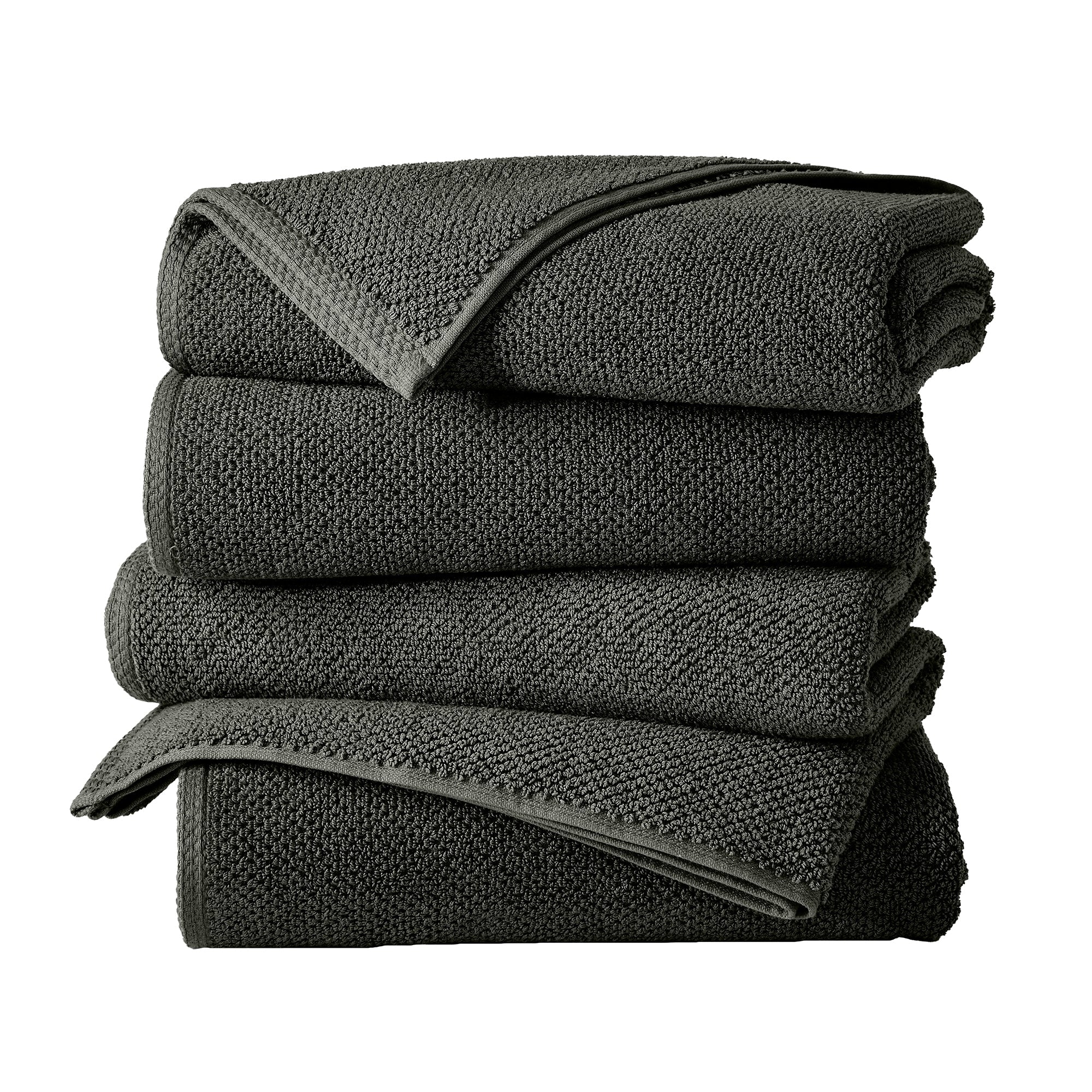 Cotton Textured Bath Towel Set - Acacia Collection - Image 155