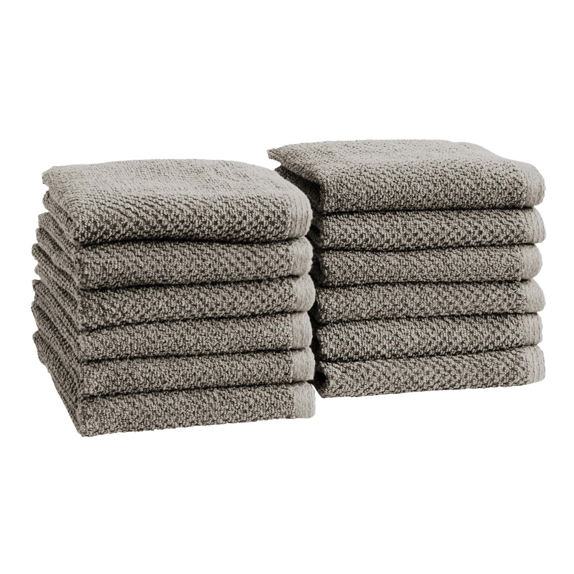 Cotton Textured Bath Towel Set - Acacia Collection - Image 172