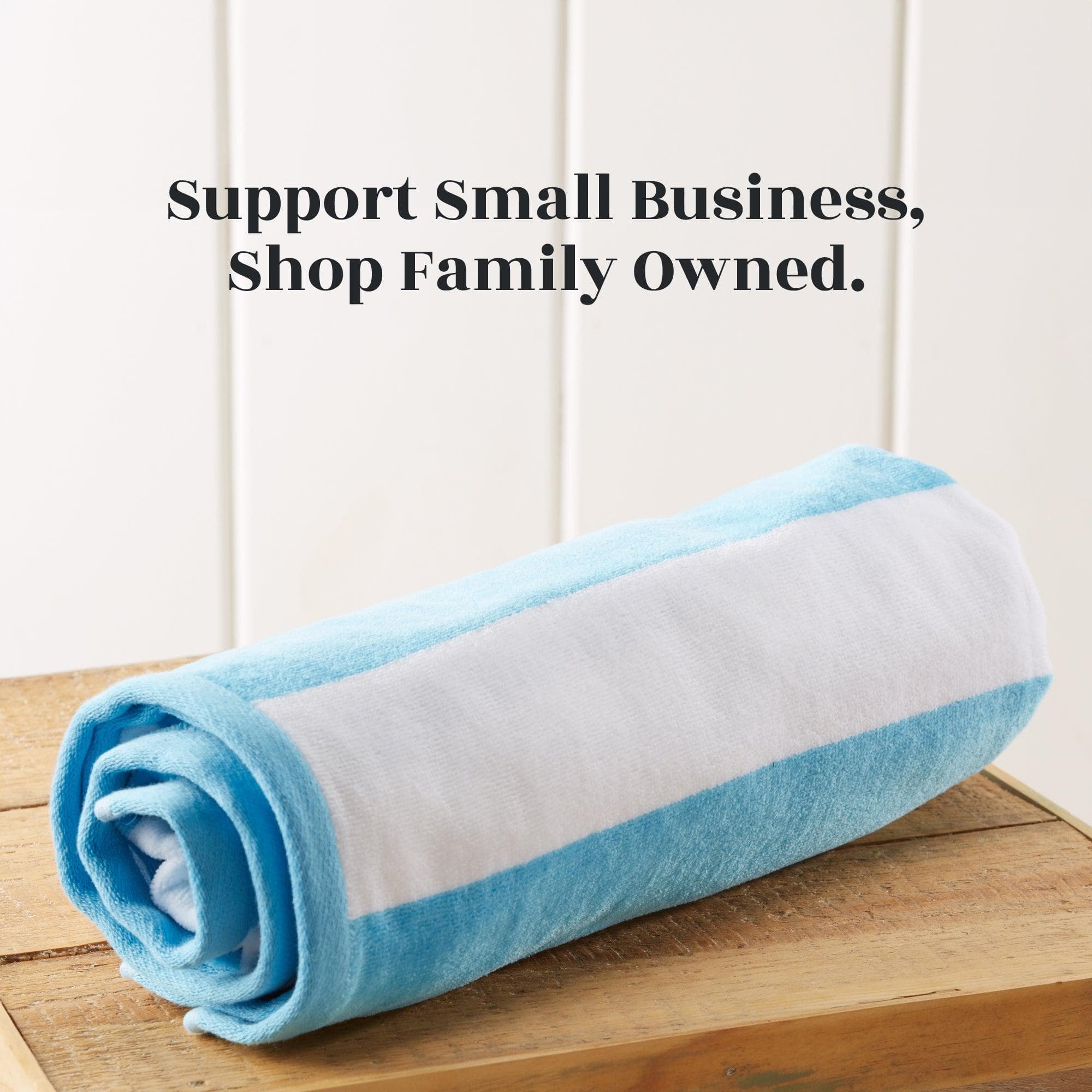 Cotton Velour Cabana Stripe Beach Towel - Novia Collection - Image 177