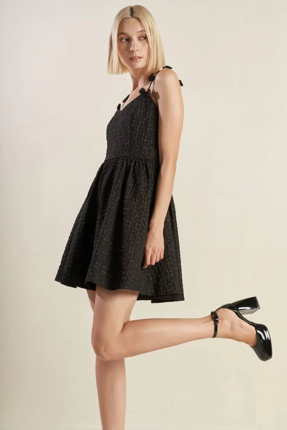 Coveted Sweetness Woven Lace Midi Dress - Image 5