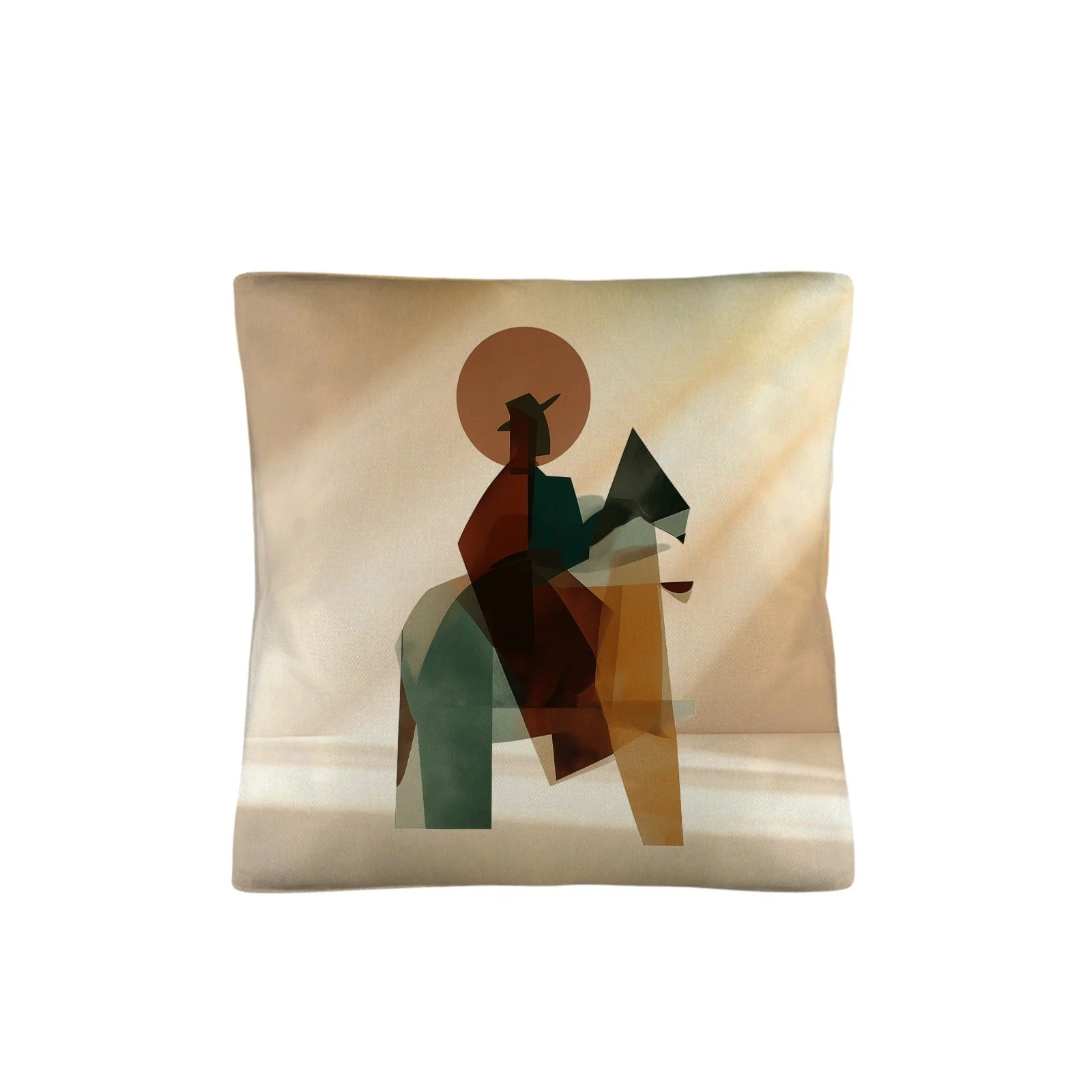 Cowboy Custom Pillow Case 18x18inch Made In America - Image 2