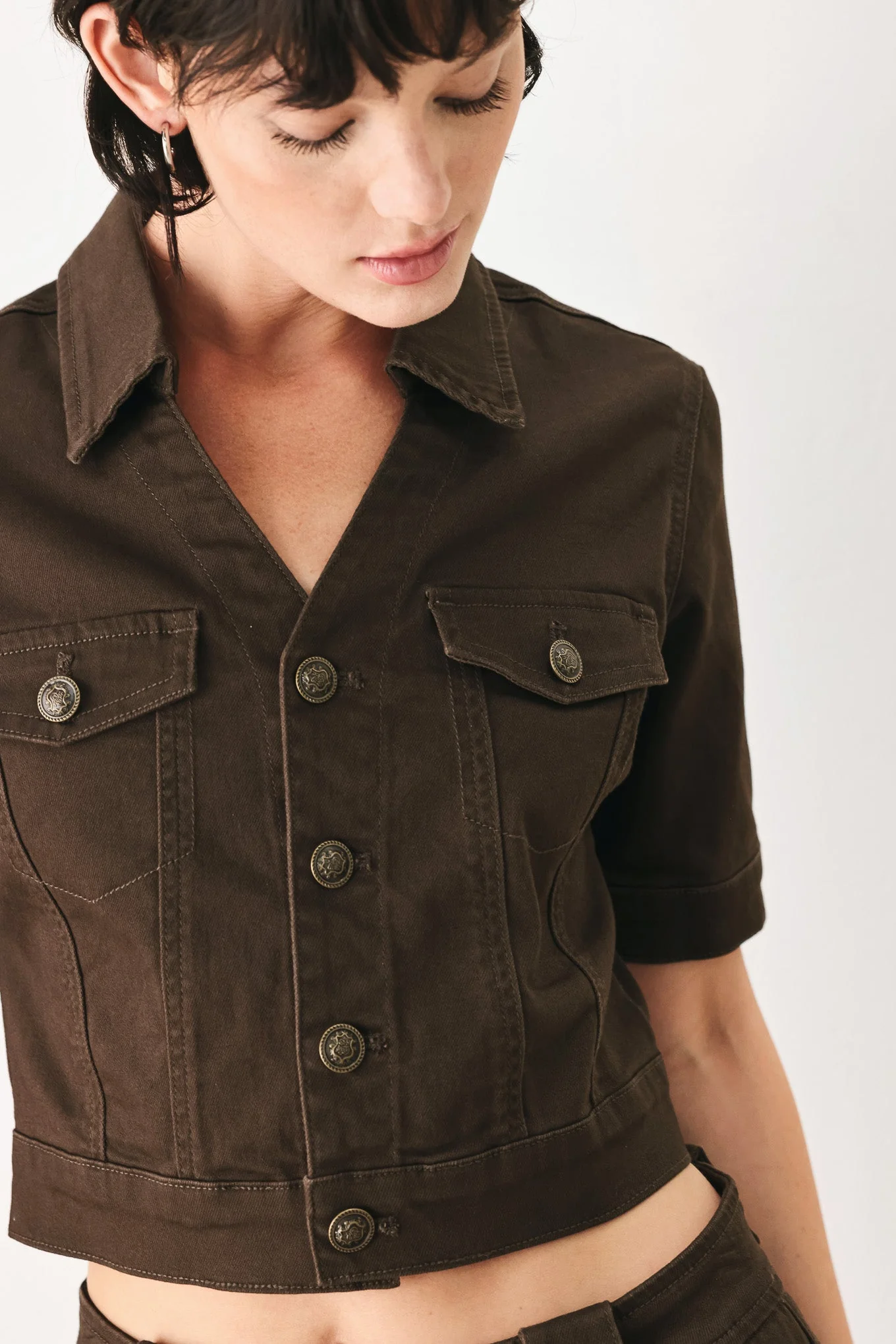 Cowgirl After Dark Woven Jacket - Image 2