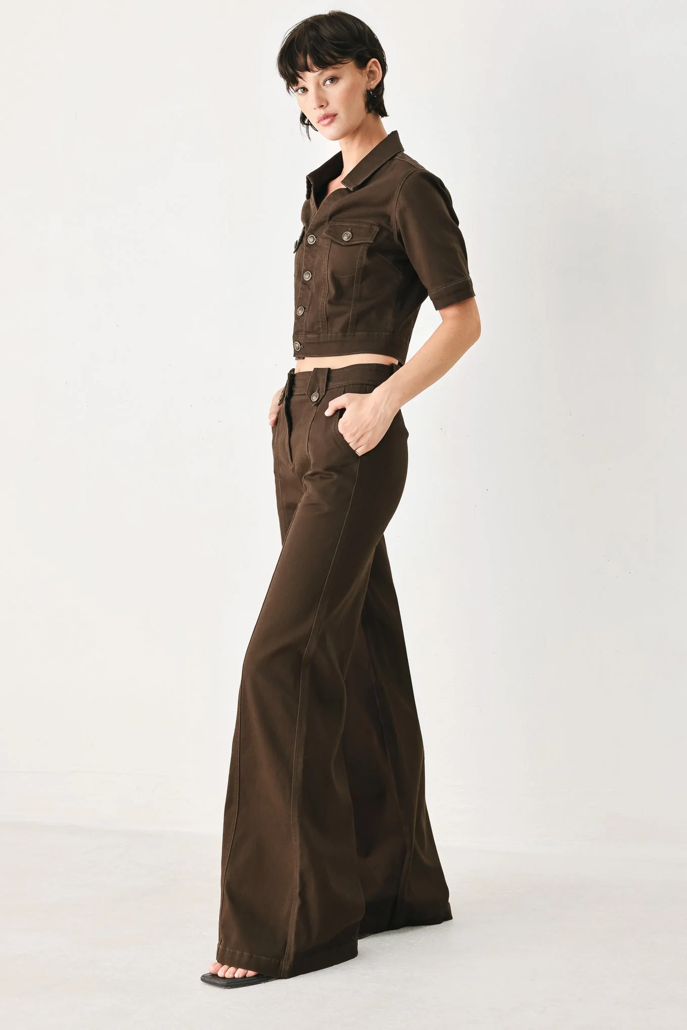Cowgirl After Dark Woven Pants - Image 4