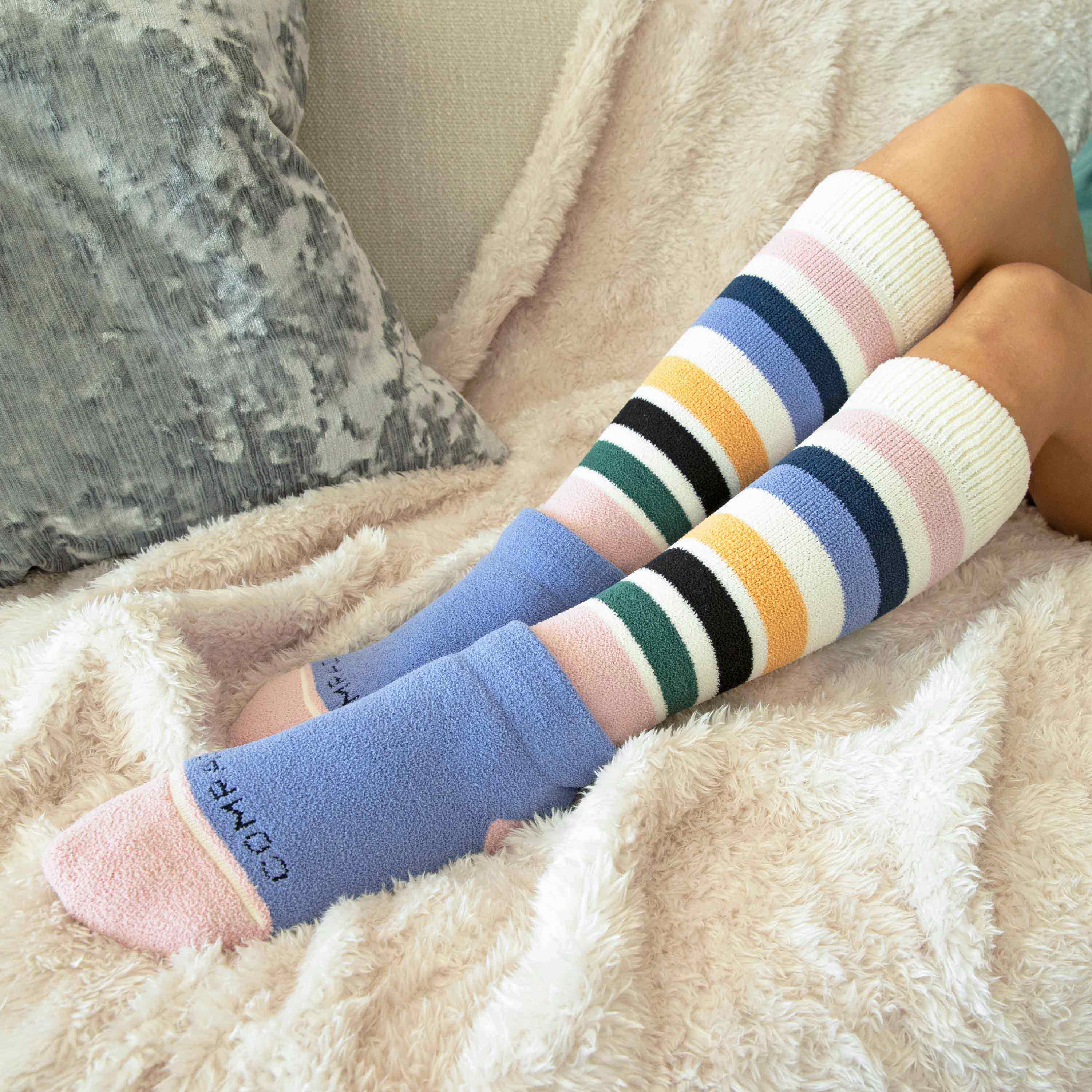 CozyGrip Compression Slipper Socks - Image 2
