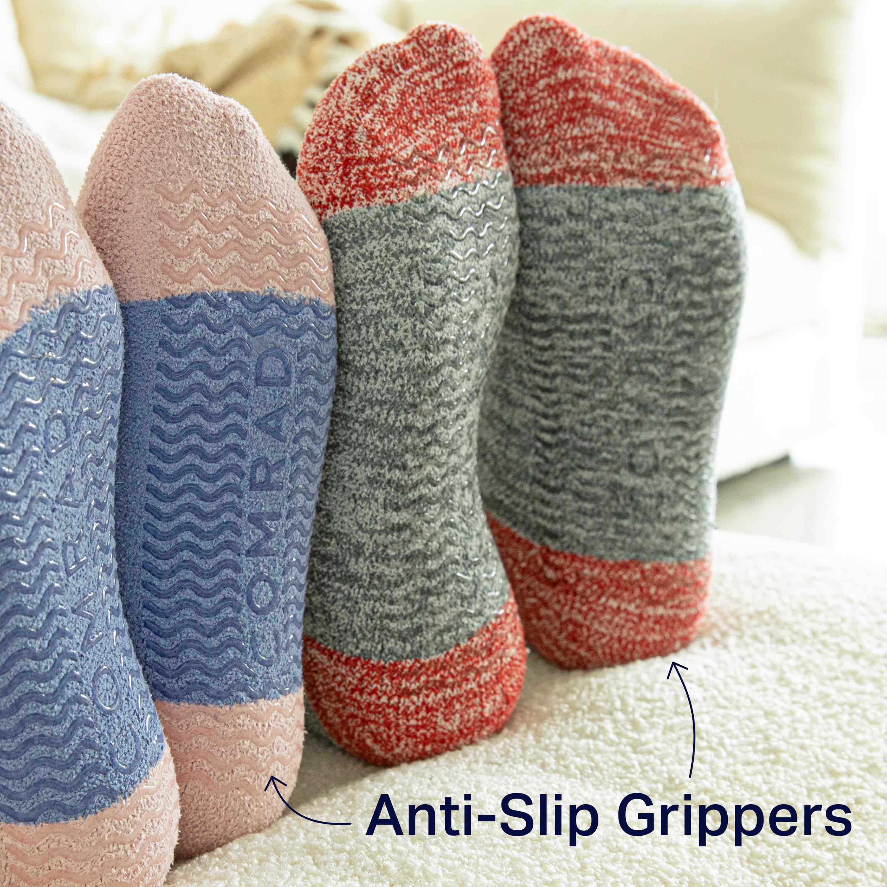 CozyGrip Compression Slipper Socks - Image 3