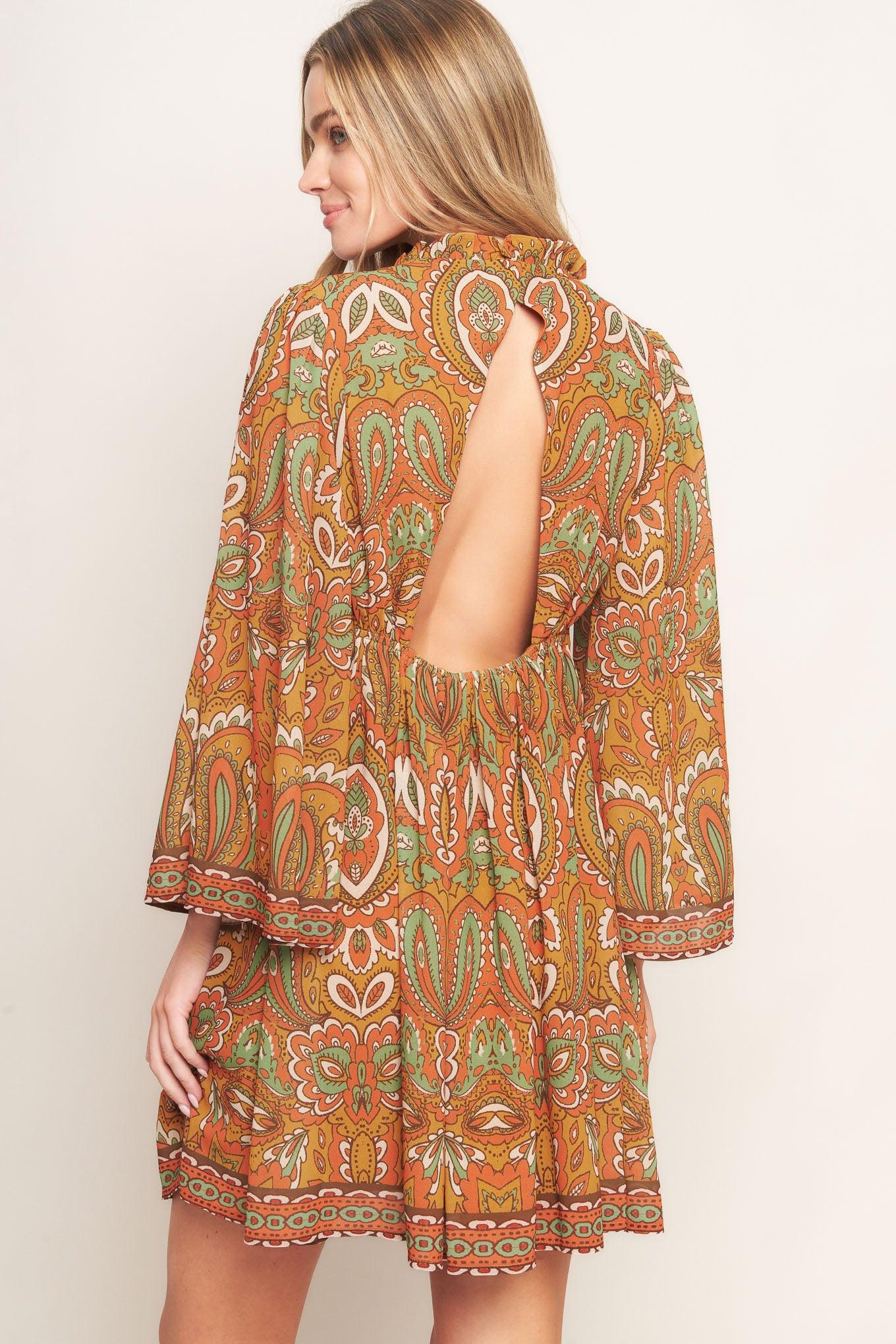 Cross My Mind Woven Mini Dress - Image 5