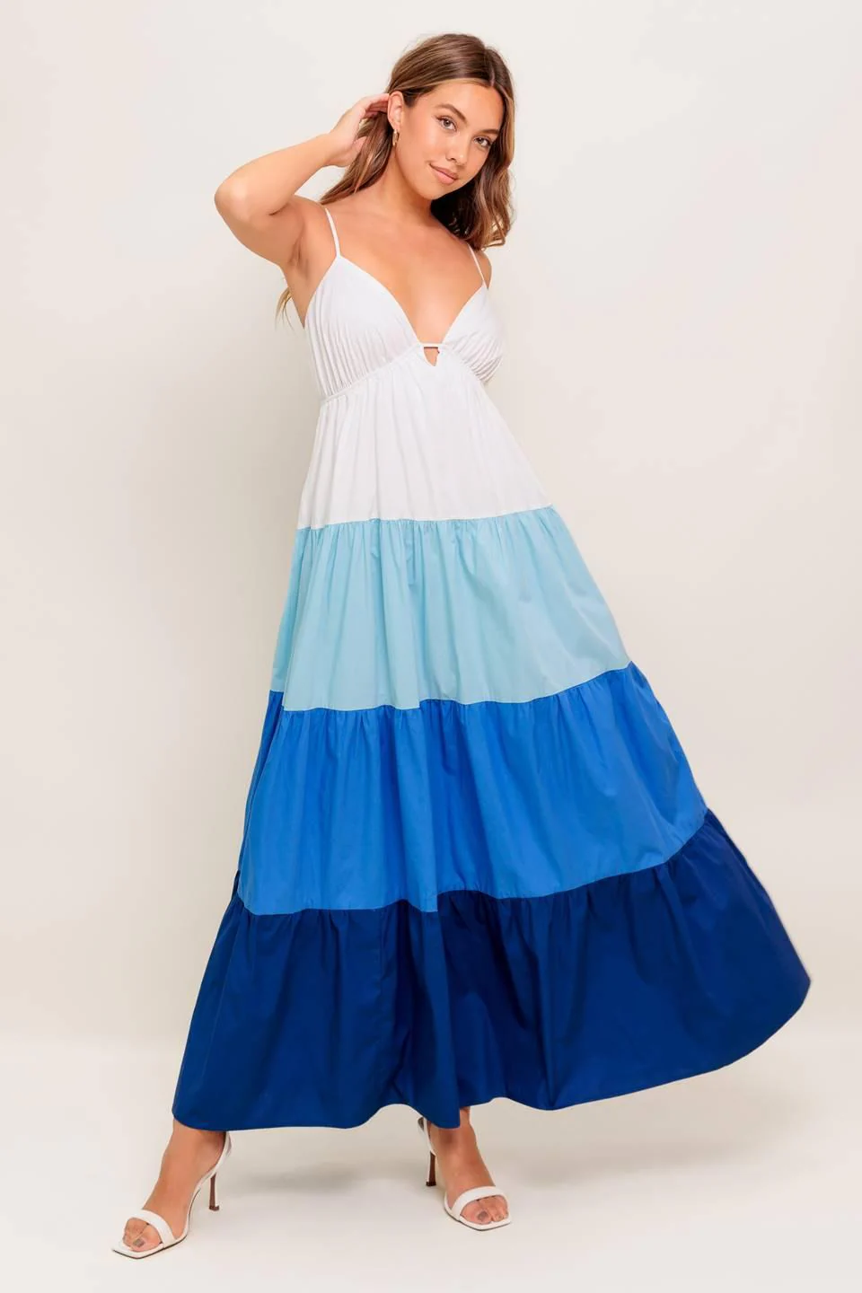 Cruise Mode Woven Midi Dress - Image 3