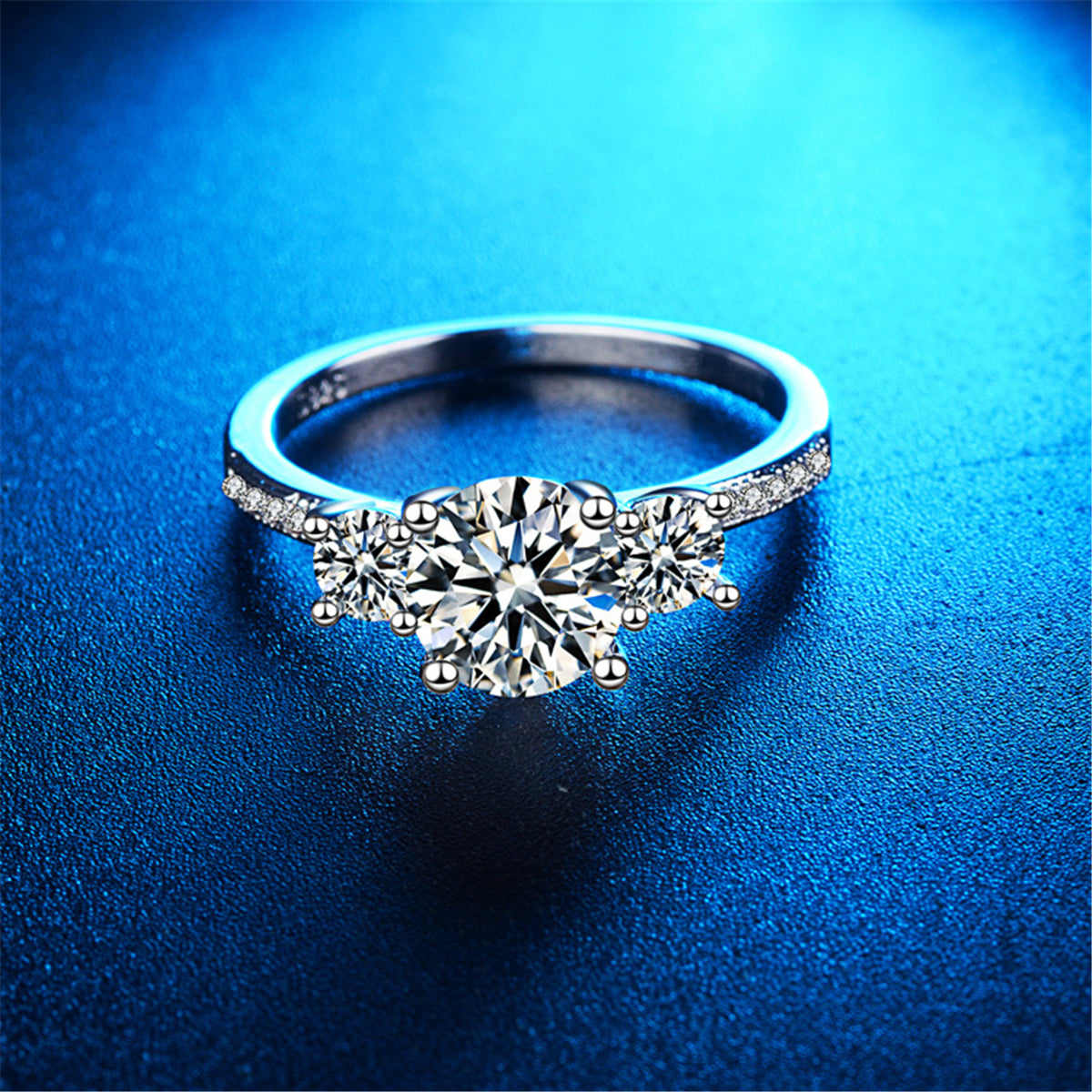 Crystal & Cubic Zirconia Round-Cut Ring - Image 3