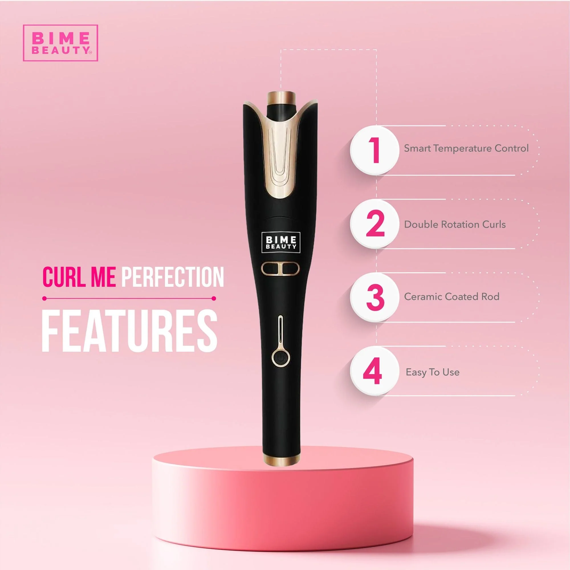 Curl Me Perfection Automatic Hair Curler - Image 5