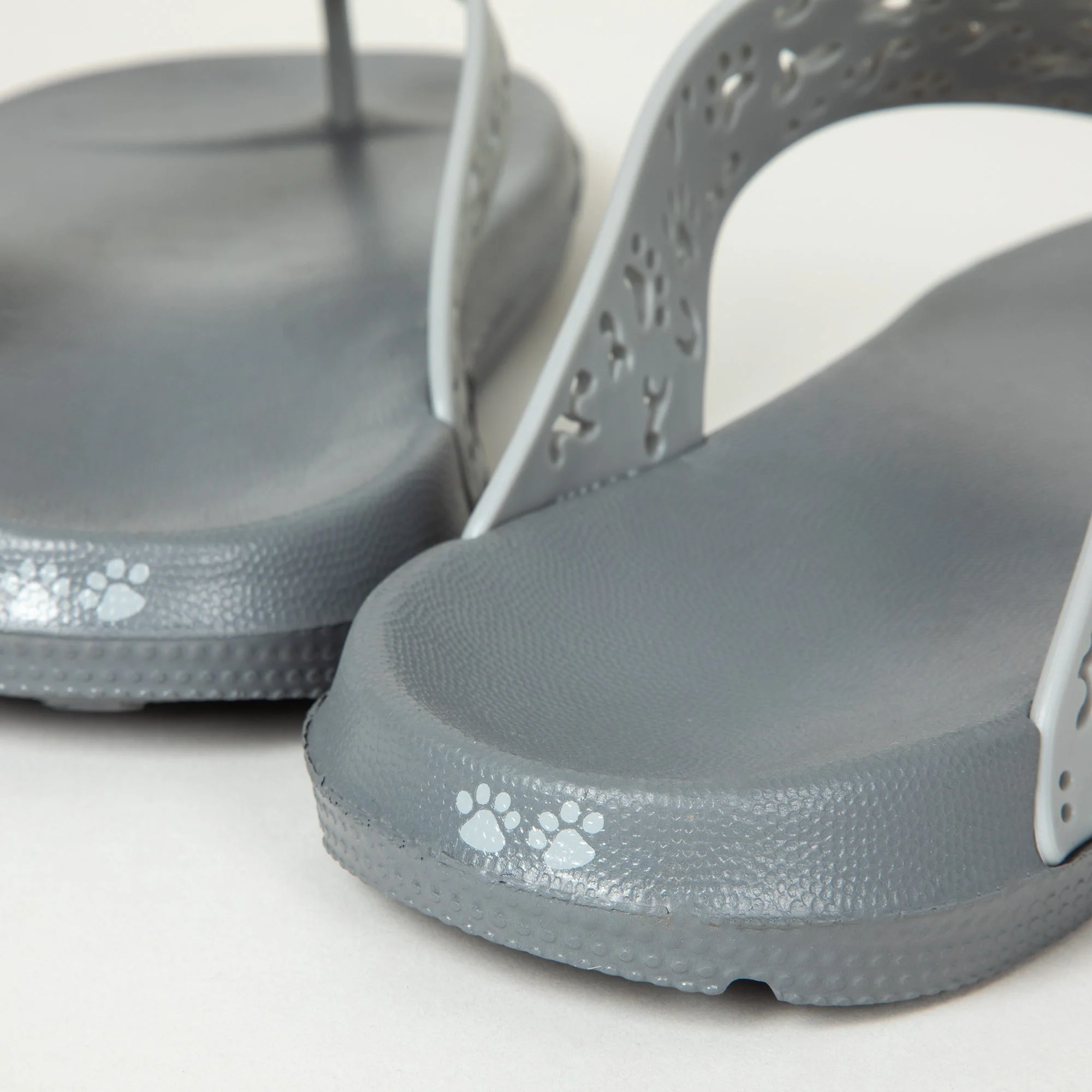 Cut-Out Paw Print Flip Flops - Image 22