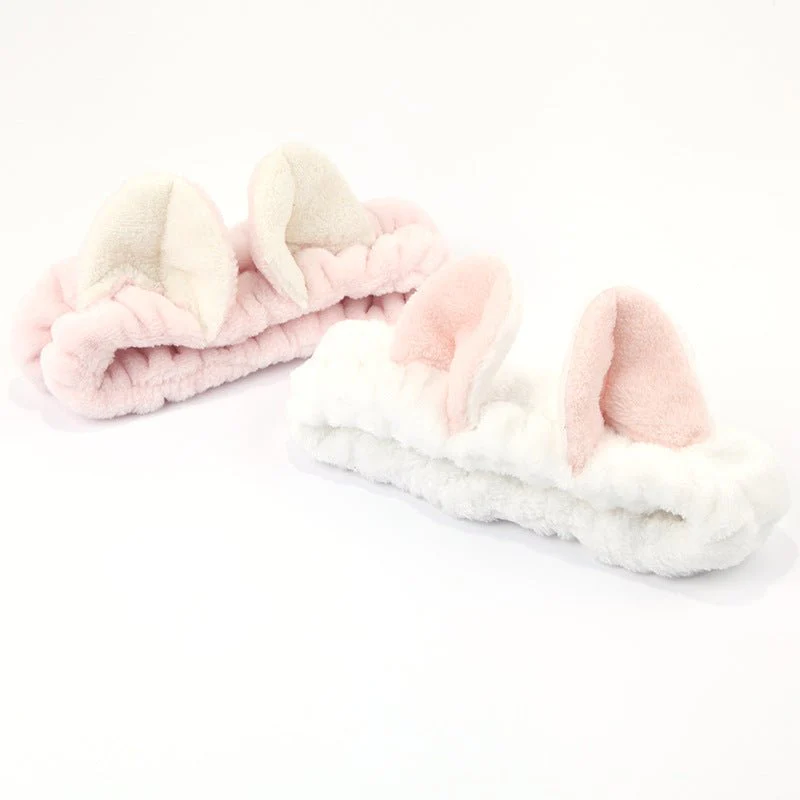 Cute Cat Ears Headband – Soft Hair Wrap for Makeup Routine - Image 6