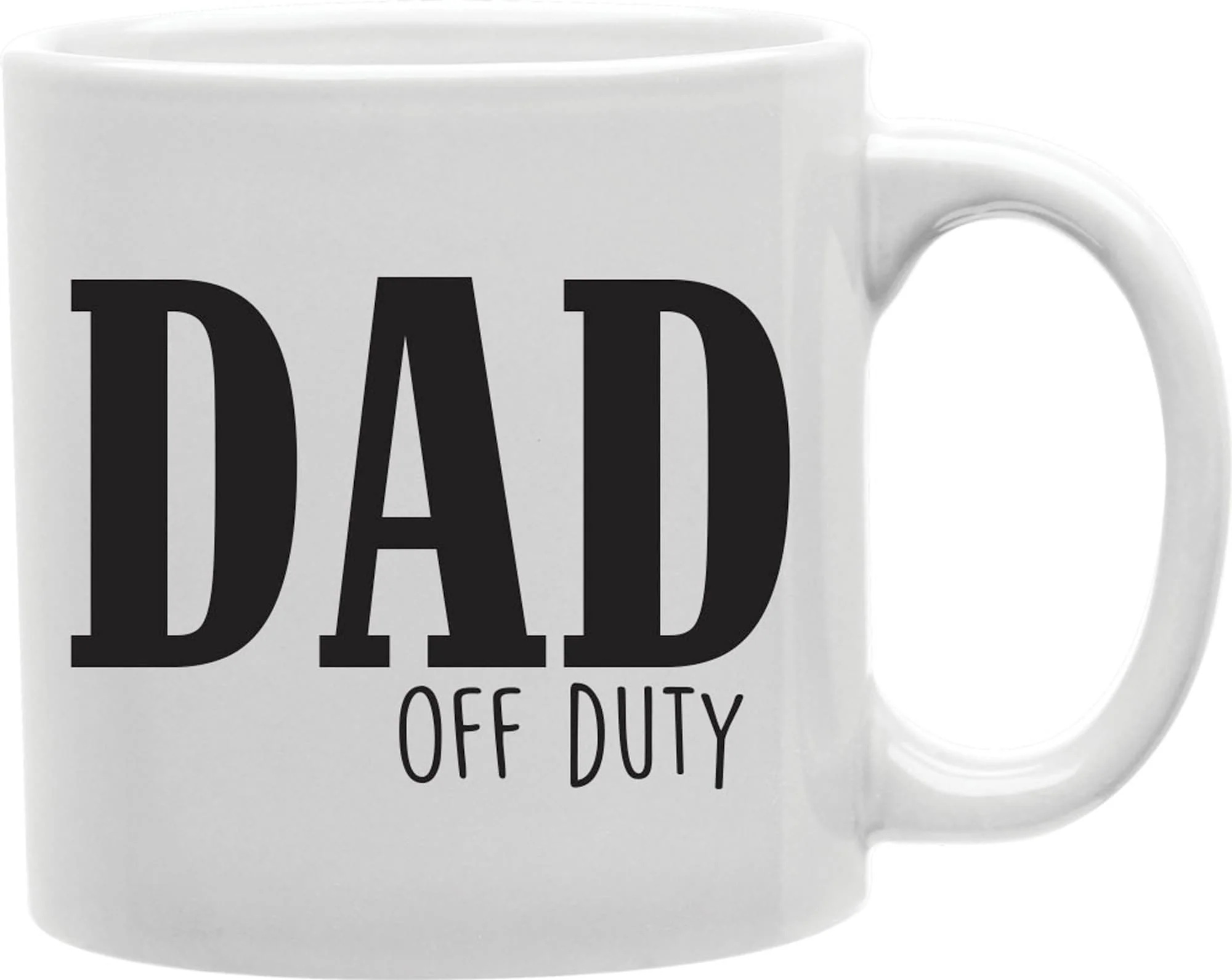 Dad Of Duty Mug Coffee and Tea Ceramic Mug 11oz - Image 3