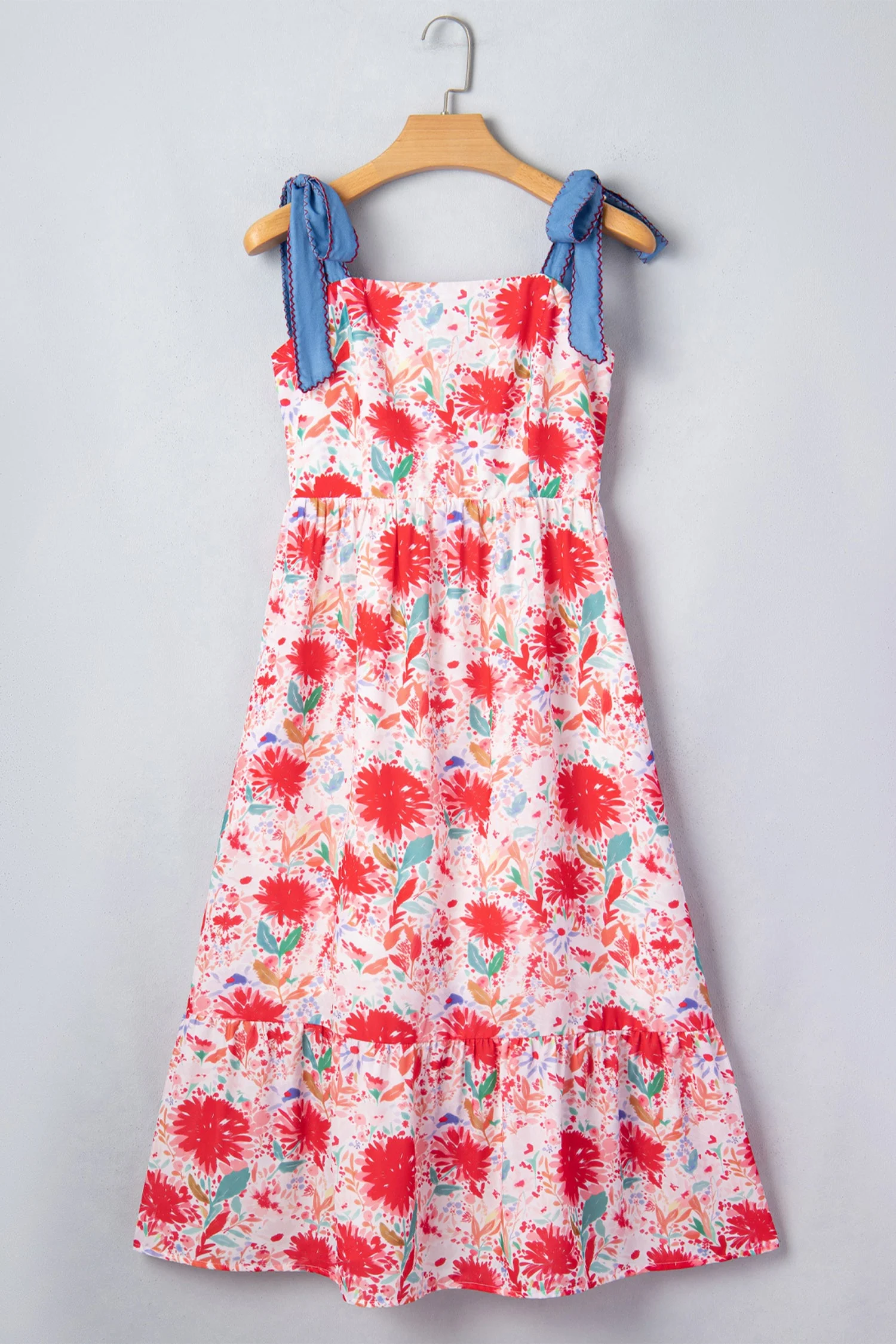 Threaded Pear Dahlia Straps High Waist Dress - Image 5