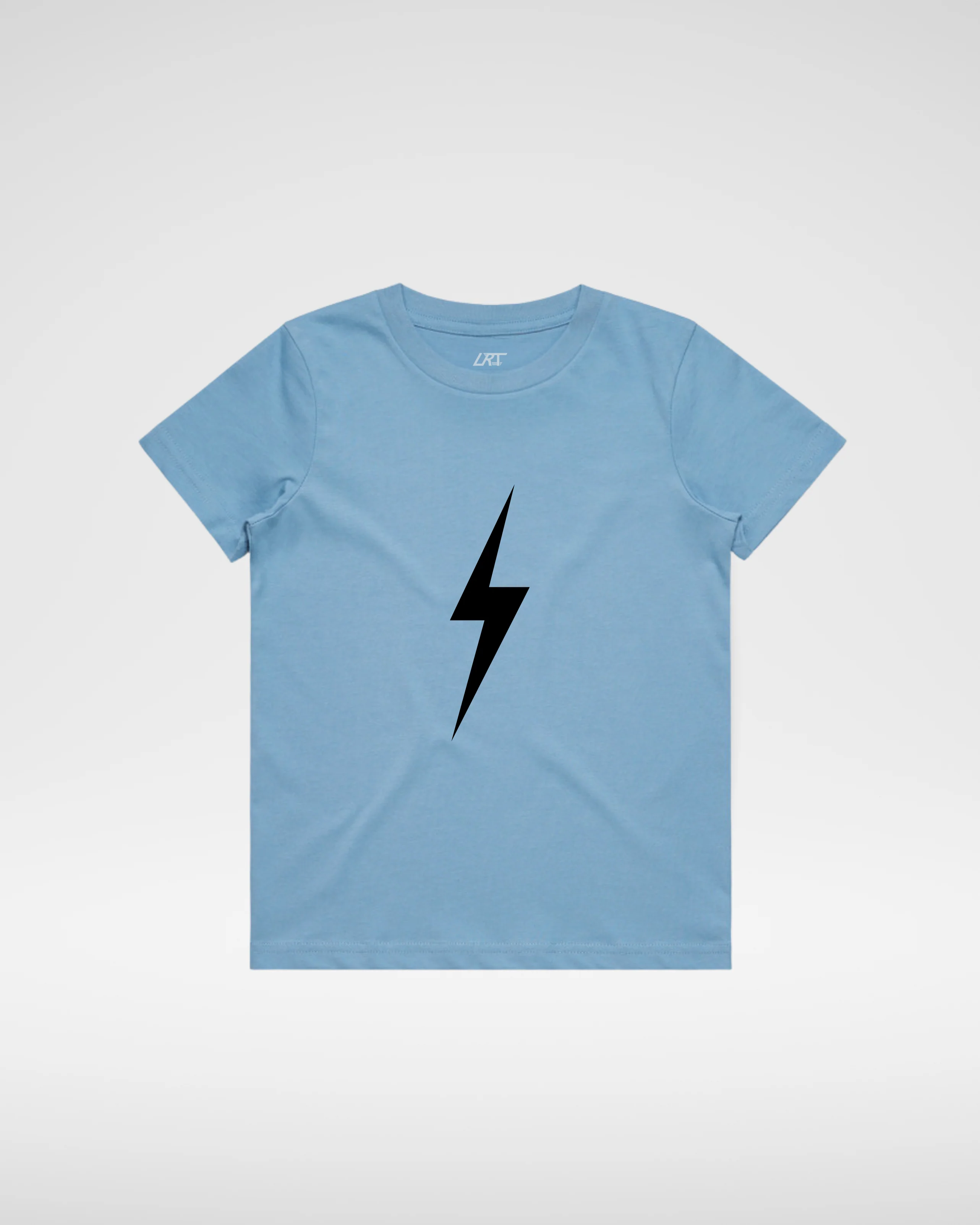 Dark Navy Bolt Tee - Cloud Blue