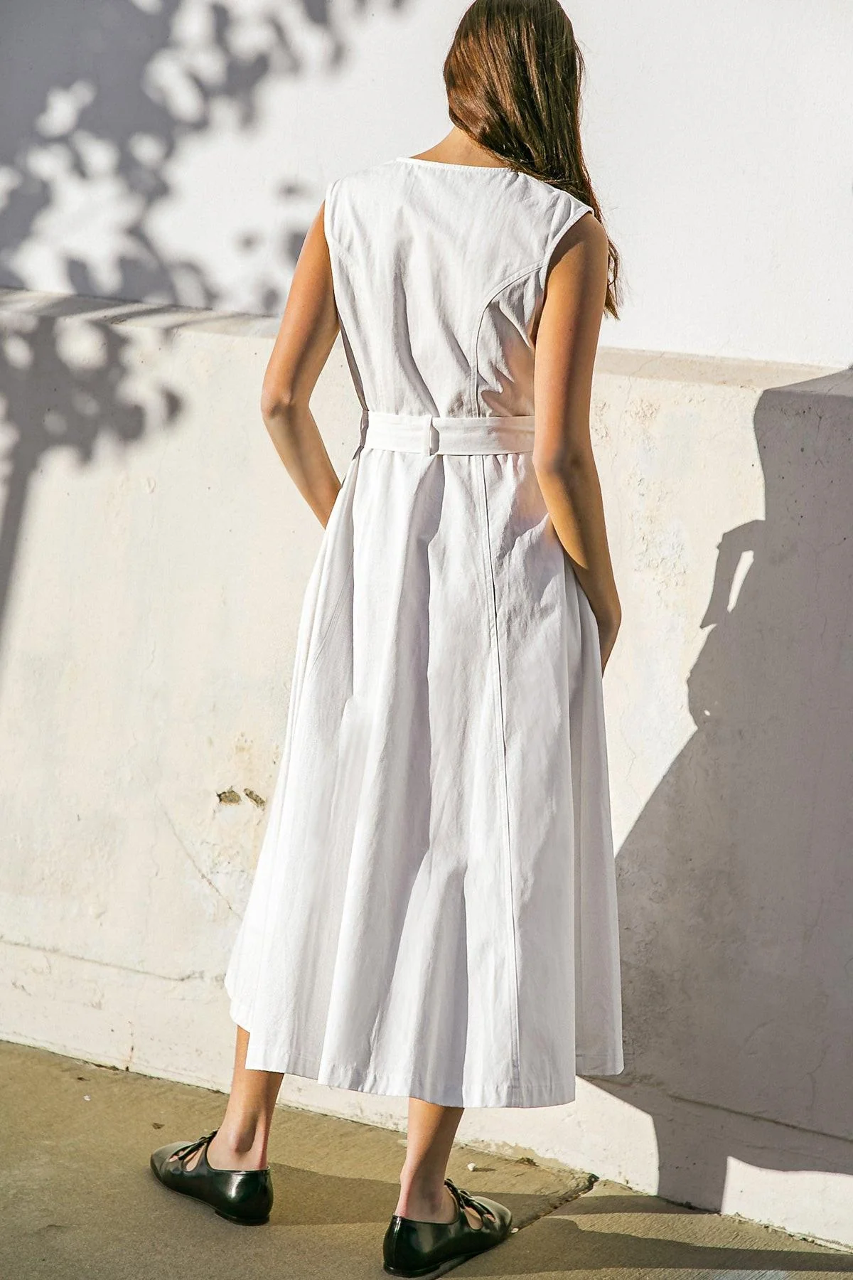 Delicate Dreams Woven Midi Dress - Image 10
