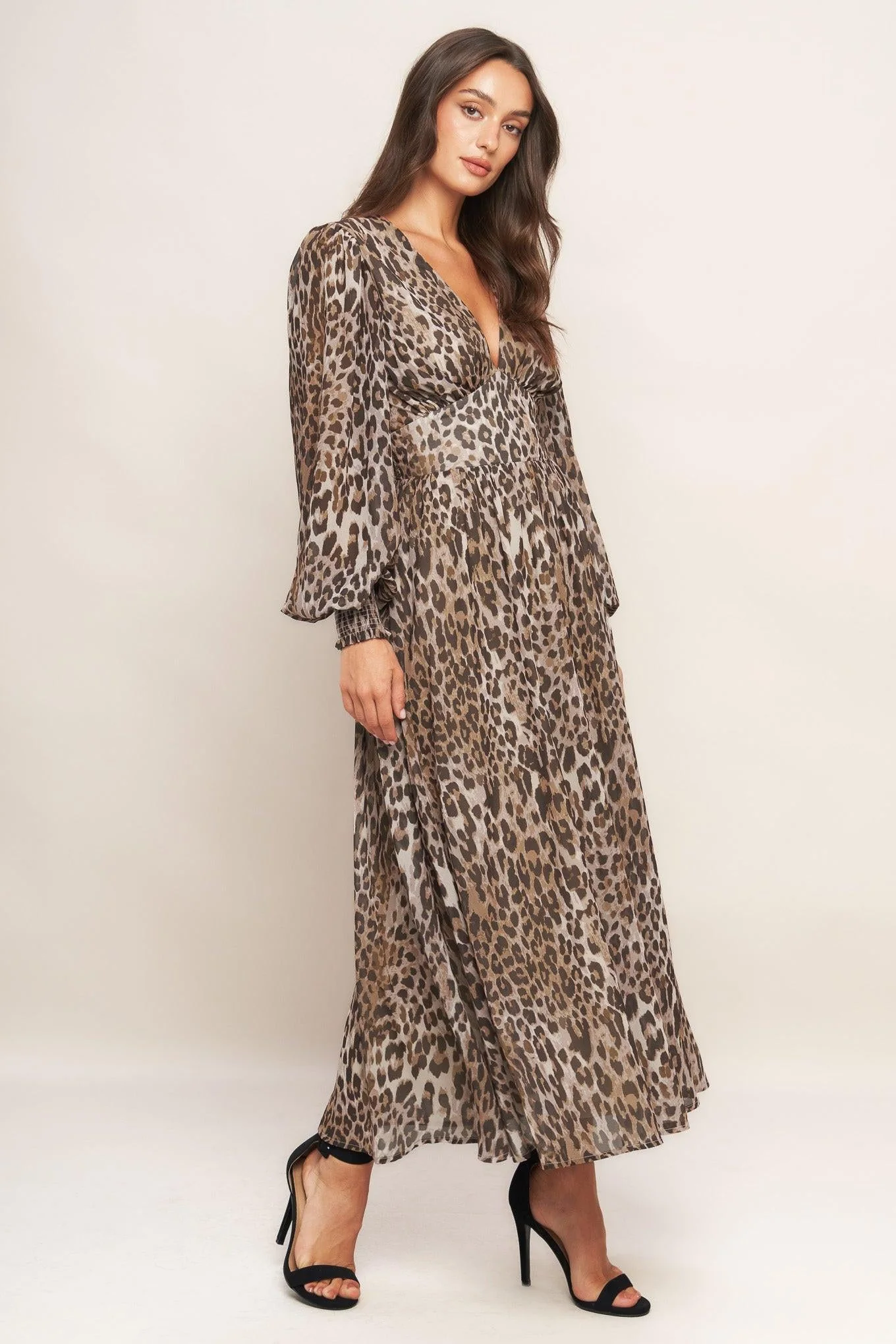 Desert Waltz Woven Midi Dress - Image 4