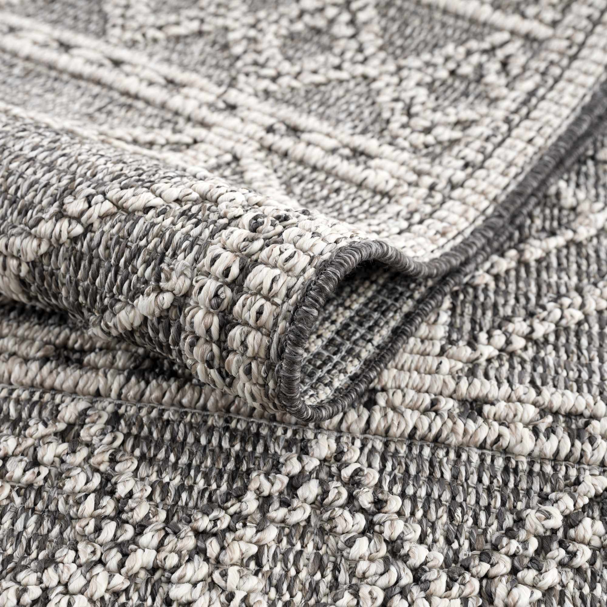 Diah Black & Bone Outdoor Area Rug - Clearance - Image 7