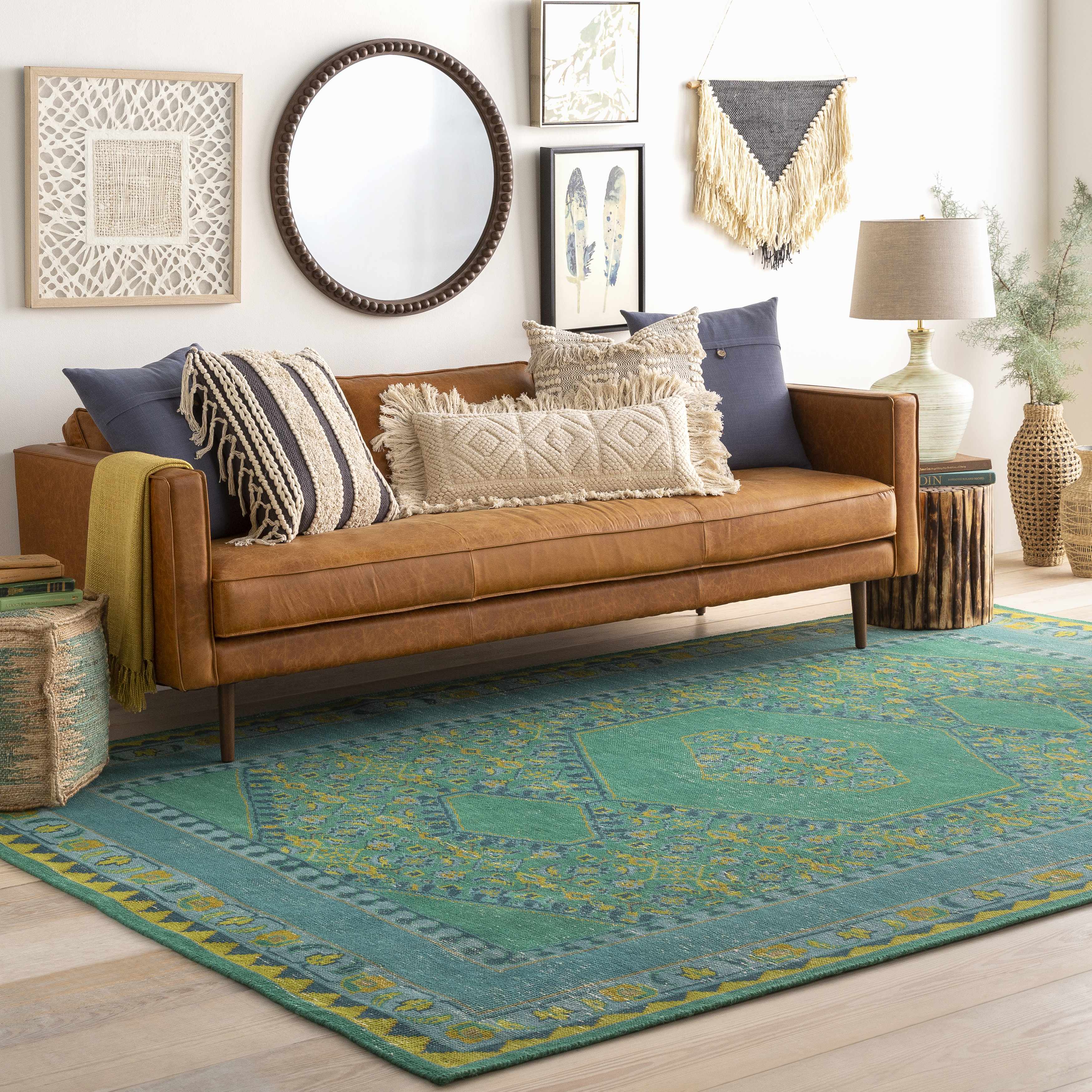 Dingus Jute and Wood Wall Hanging - Clearance - Image 2