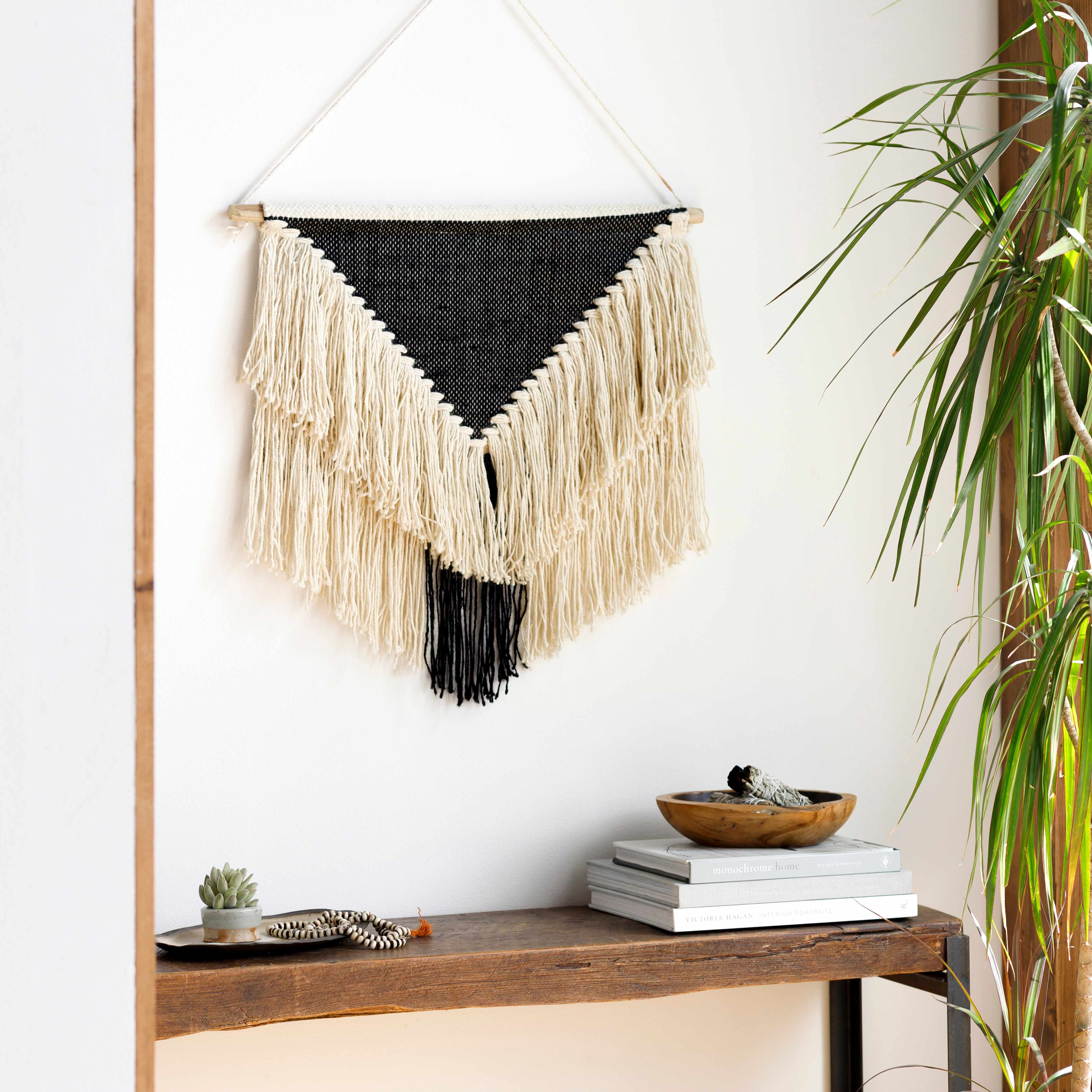 Dingus Jute and Wood Wall Hanging - Clearance - Image 6
