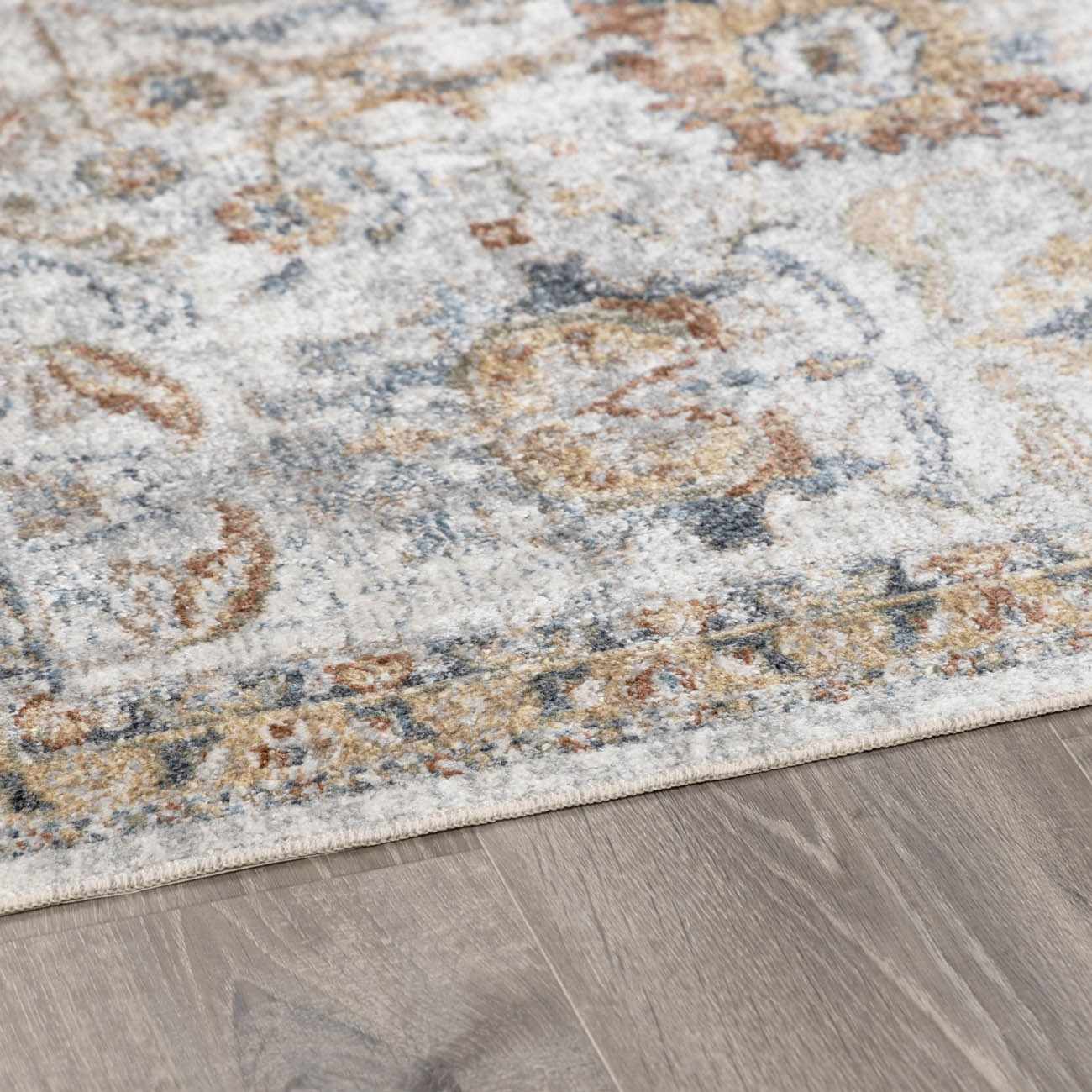 Dion Washable Floral Rug - Clearance - Image 8