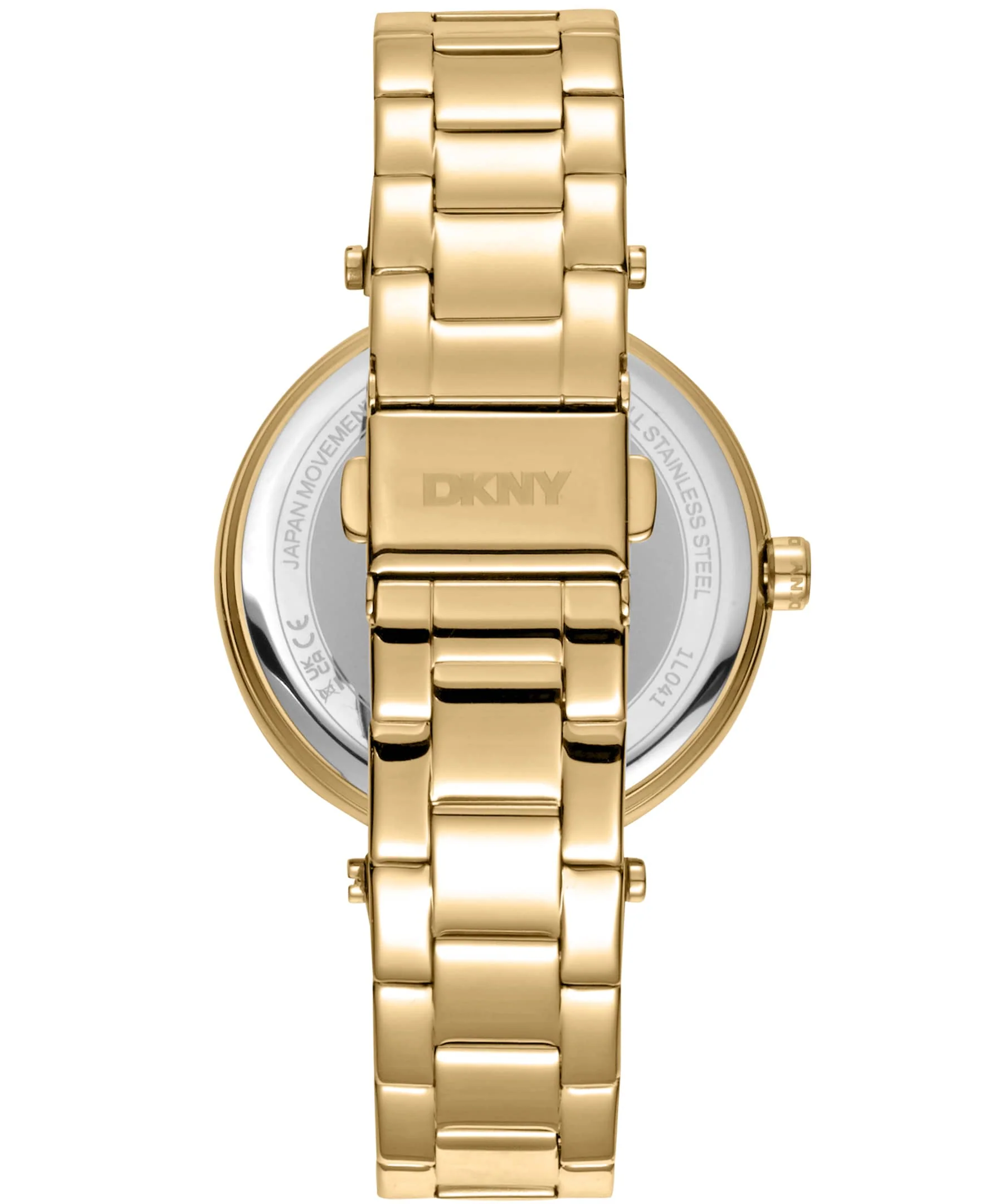 Dk1l041m0065 LOGO Essential Logo Silver White Dial Gold Women's Watch - Image 3