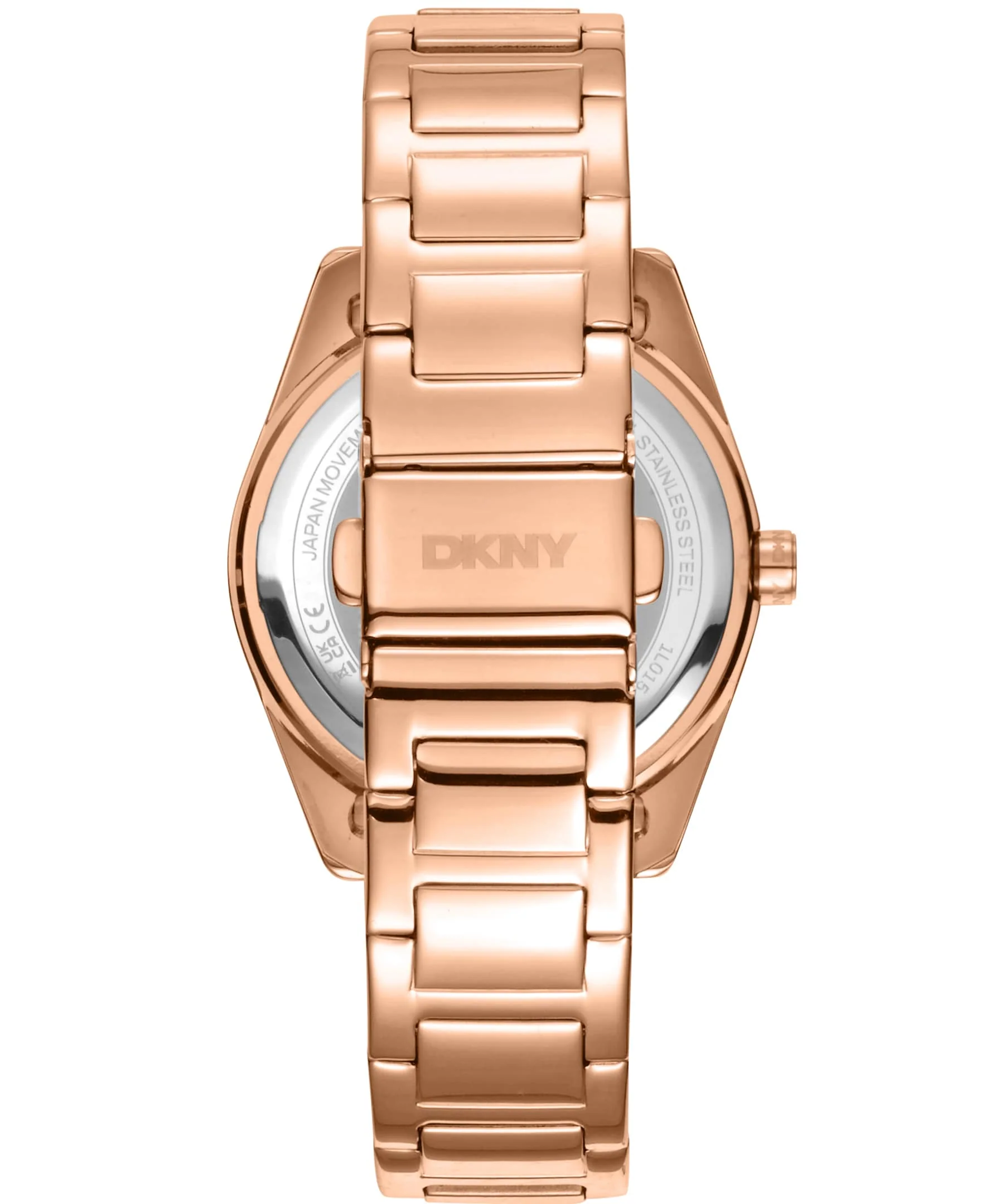 Dkny Women Watch, Rose Gold Color Case, Rose Gold Dial, Rose Gold Color Metal Bracelet, Multi-Function, 5 Atm - Image 3
