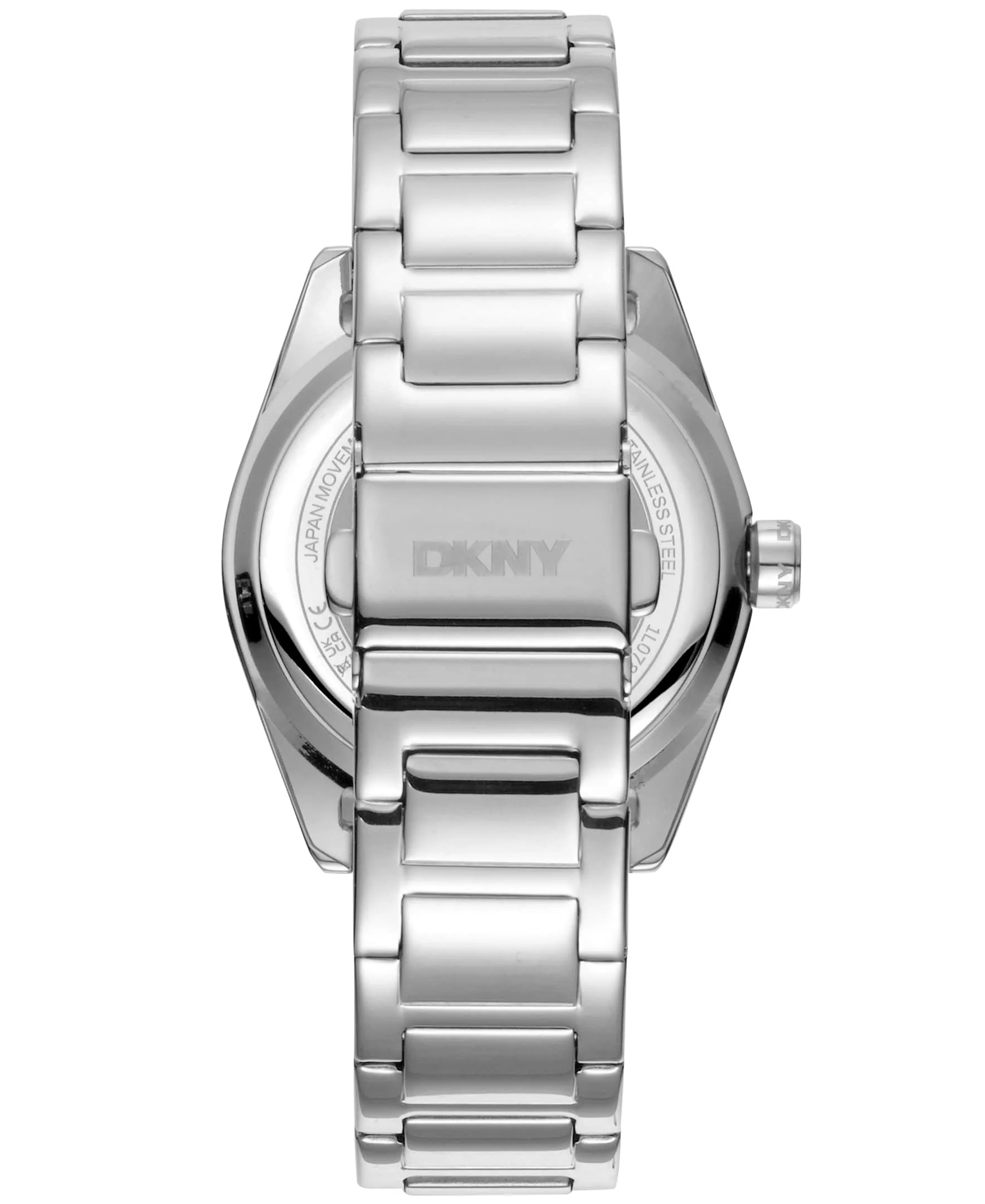 Dkny Women Watch, Silver Color Case, Silver Powder Dial, Stainless Steel Metal Bracelet, Multi-Function, 5 Atm - Image 3