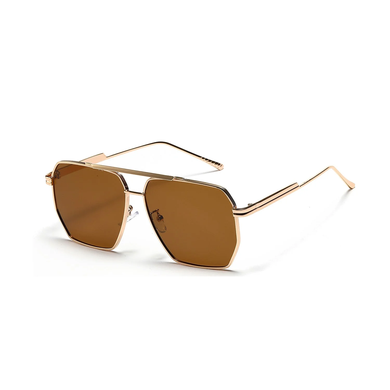 Double Beam Large Frame Sunglasses – Retro Fashion UV400 - Image 7
