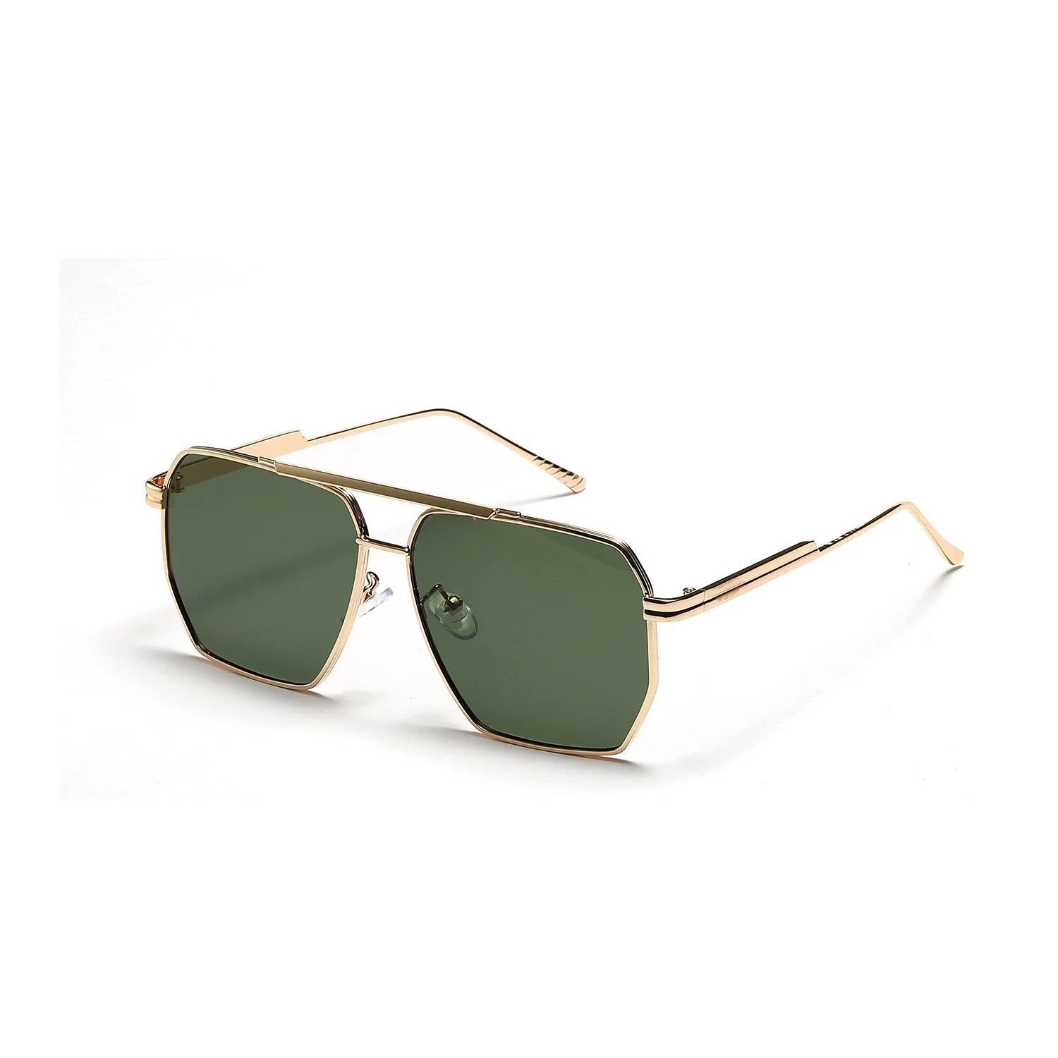 Double Beam Large Frame Sunglasses – Retro Fashion UV400 - Image 8
