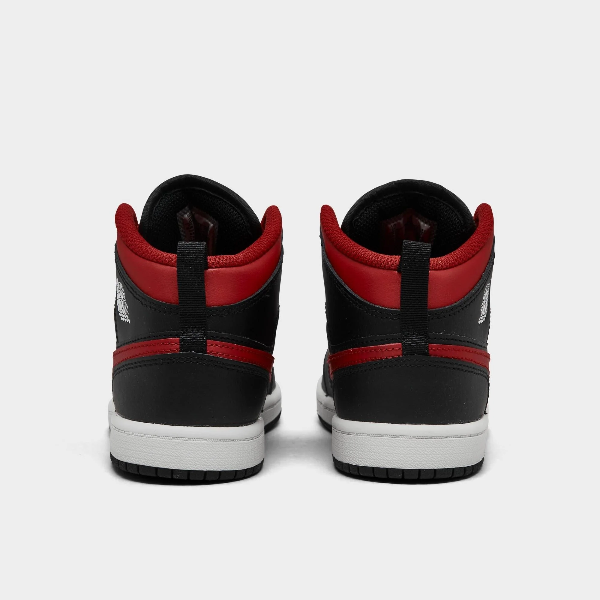 [dq8424-067] Preschool Air Jordan Retro 1 Mid 'bred Twist' - Image 4