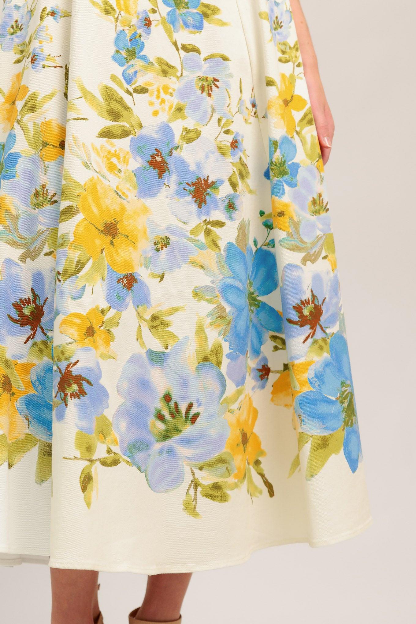 Dreaming of the Coast Woven Midi Dress - Image 7