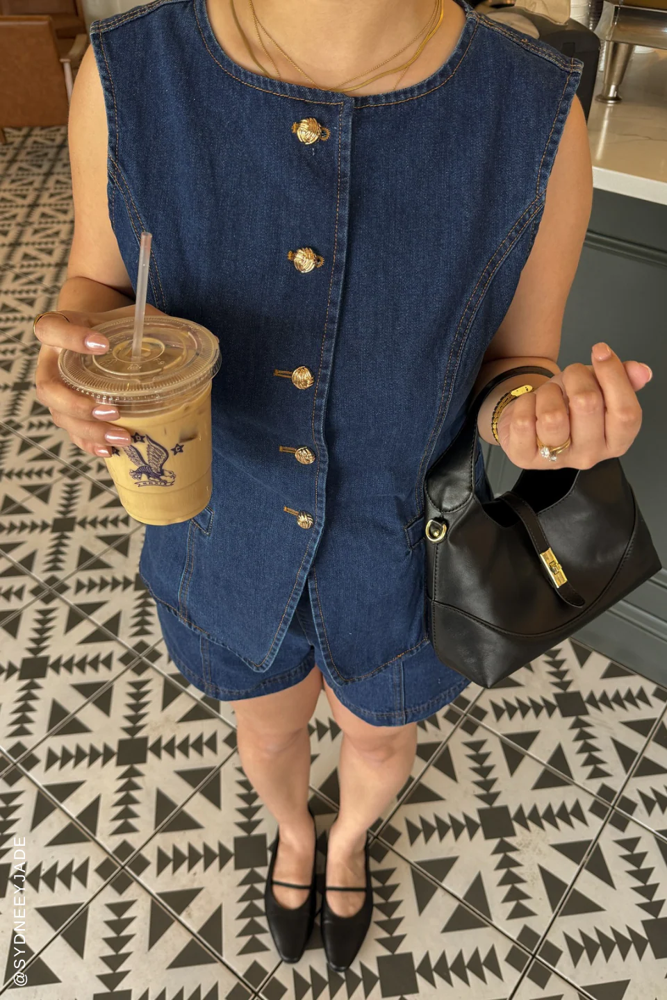 Drive-in Movie Denim Vest - Image 9