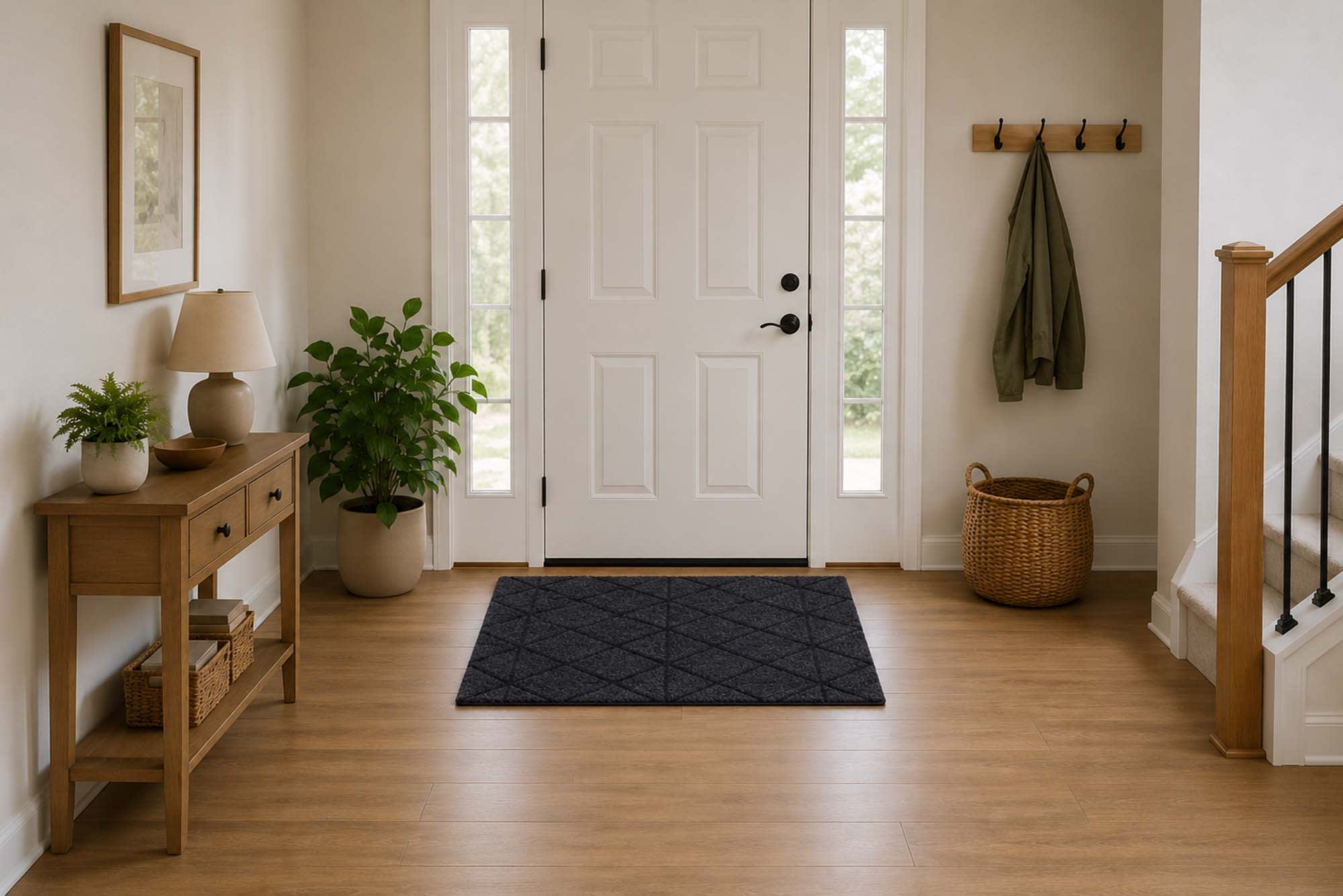 Durable Front Door Mat 30×17 Non Slip Indoor Outdoor Rug - Image 9