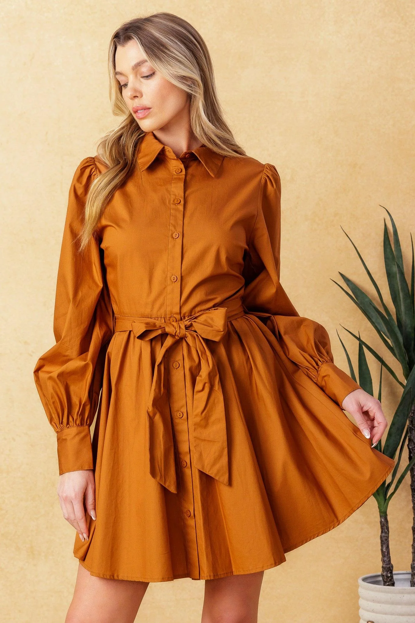 Eatons Neck Woven Mini Dress - Image 3