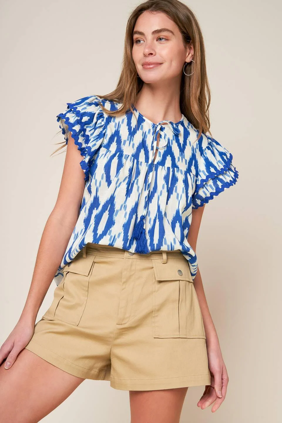 Effortless Selection Woven Top - Image 7