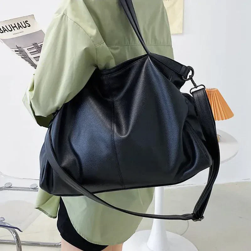 Elegant Leather Carryall - Image 2