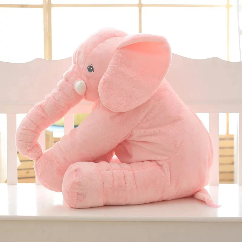Elephant Plush Pillow Cover – Soft Short Plush Baby & Kids Sleep Cushion Shell - Image 7