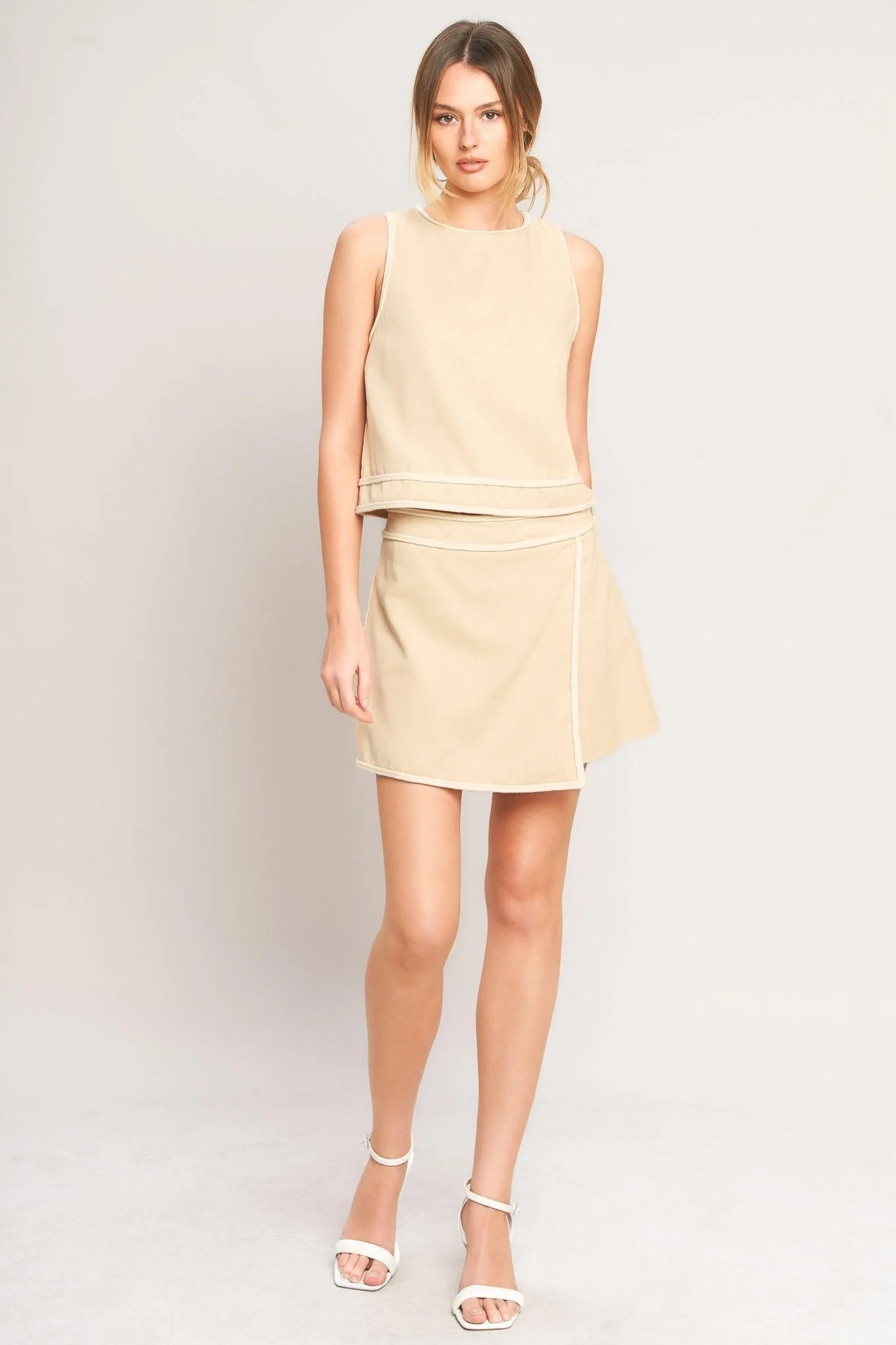 Elevated Essential Woven Skort - Image 7