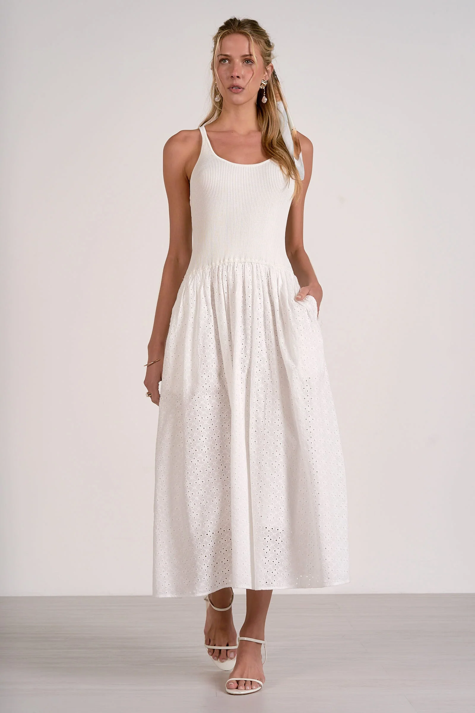 Eliana Dress White - Image 7