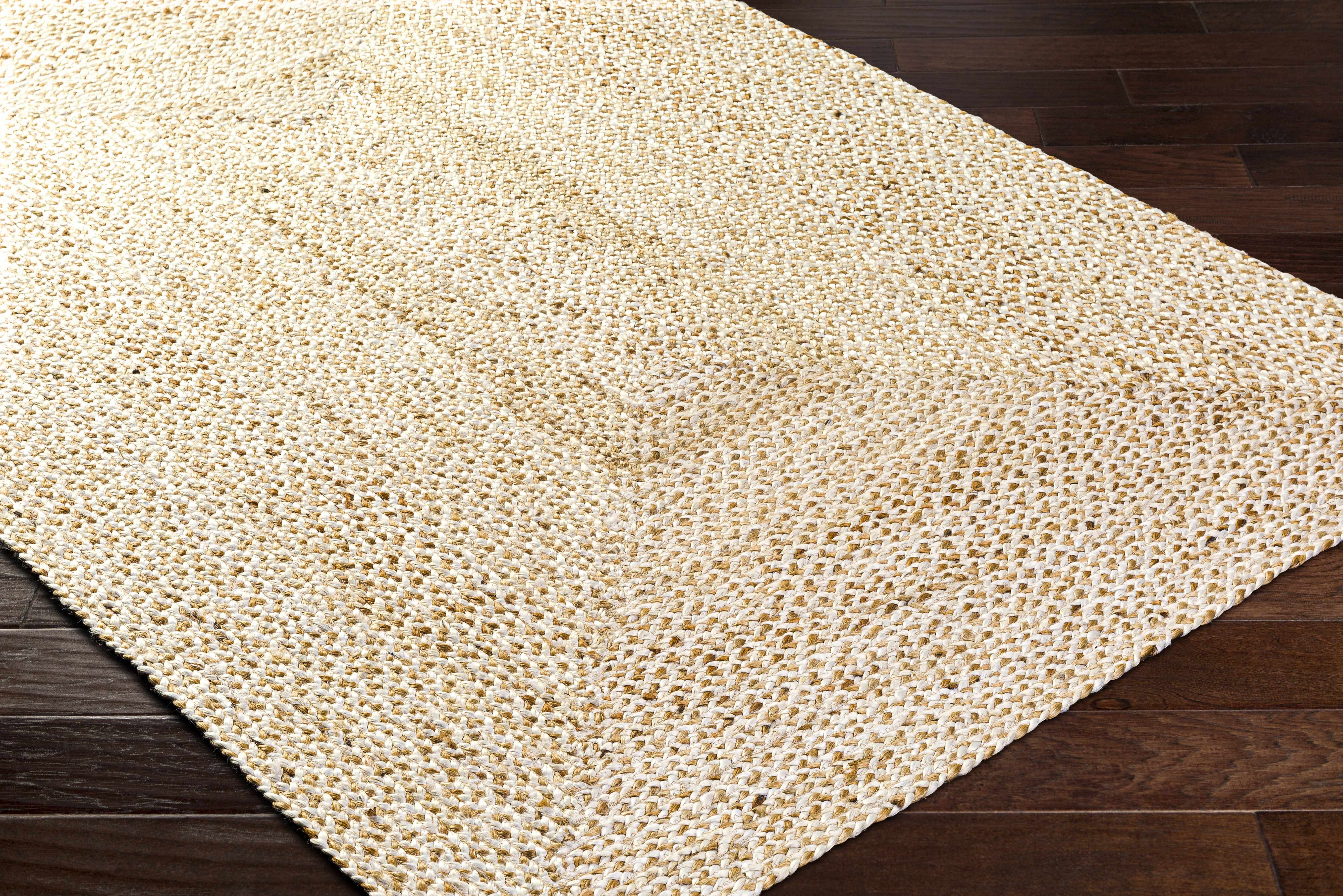 Elkie Cream Jute Area Rug - Image 3