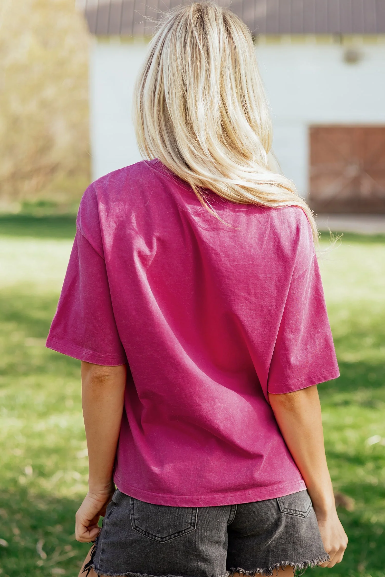 Threaded Pear Emmy Mineral Wash Cotton Tee - Image 2