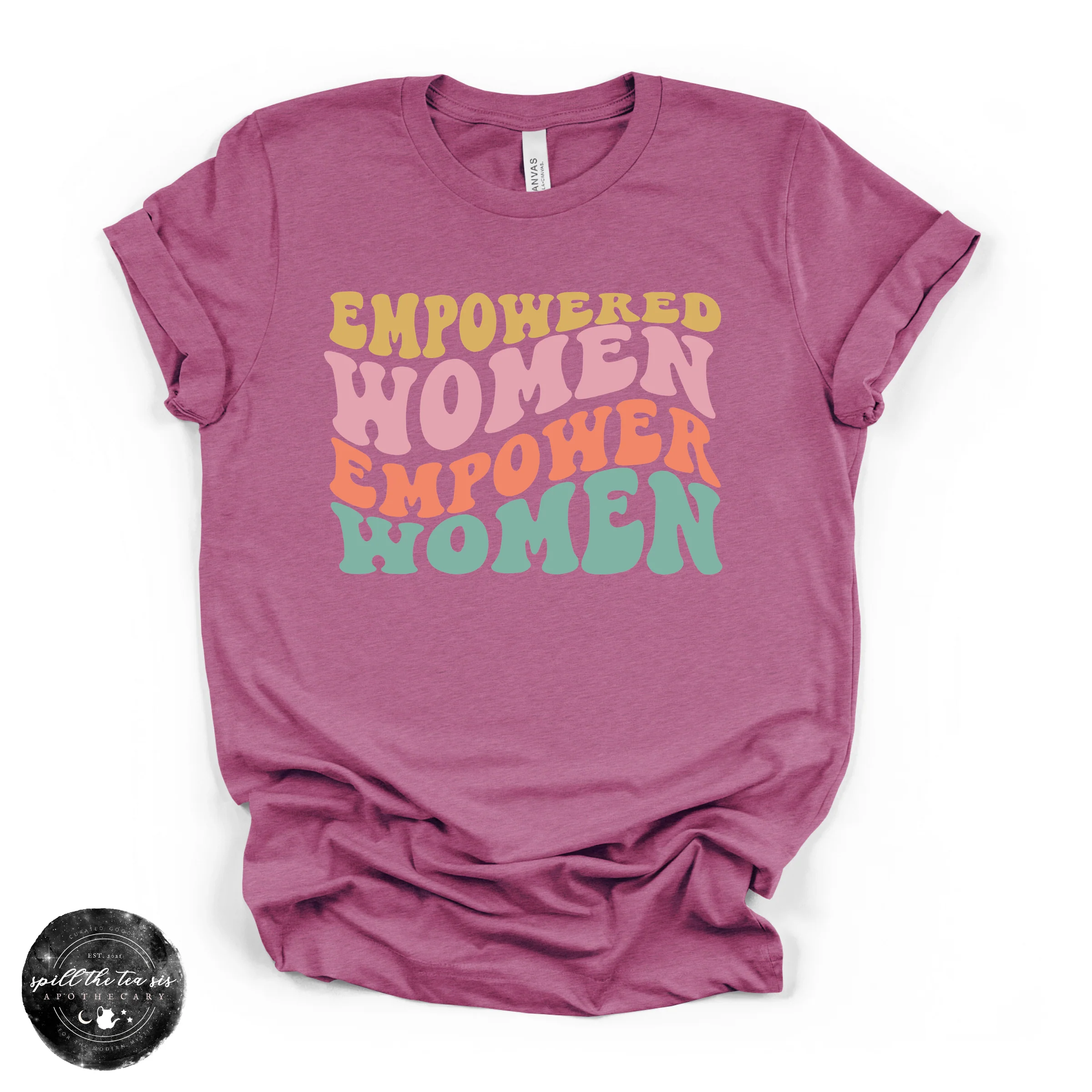 Empowered Women Empower Women Tee | Feminist Empowerment Graphic T-Shirt - Image 3