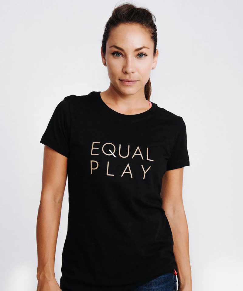 Equal Play Women's Soccer T Shirt - Image 3
