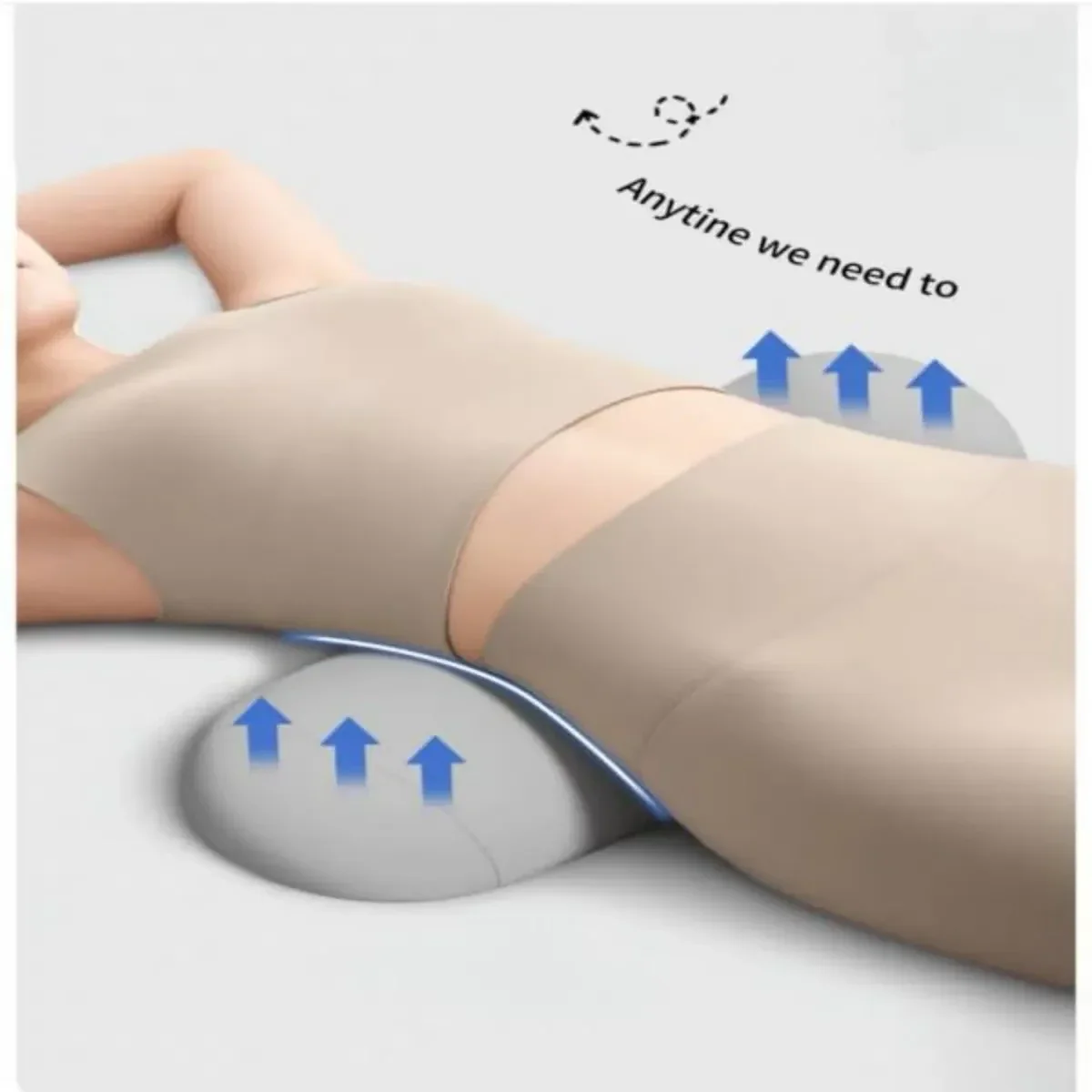 Ergonomic Memory Foam Lumbar Pillow - Image 8
