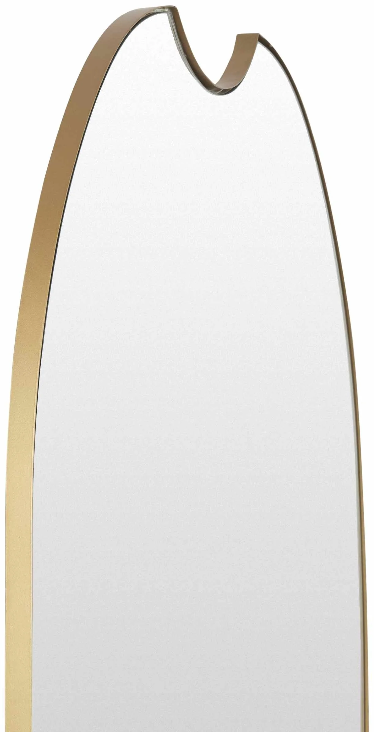 Escaudain Contemporary Gold Mirror - Clearance - Image 3