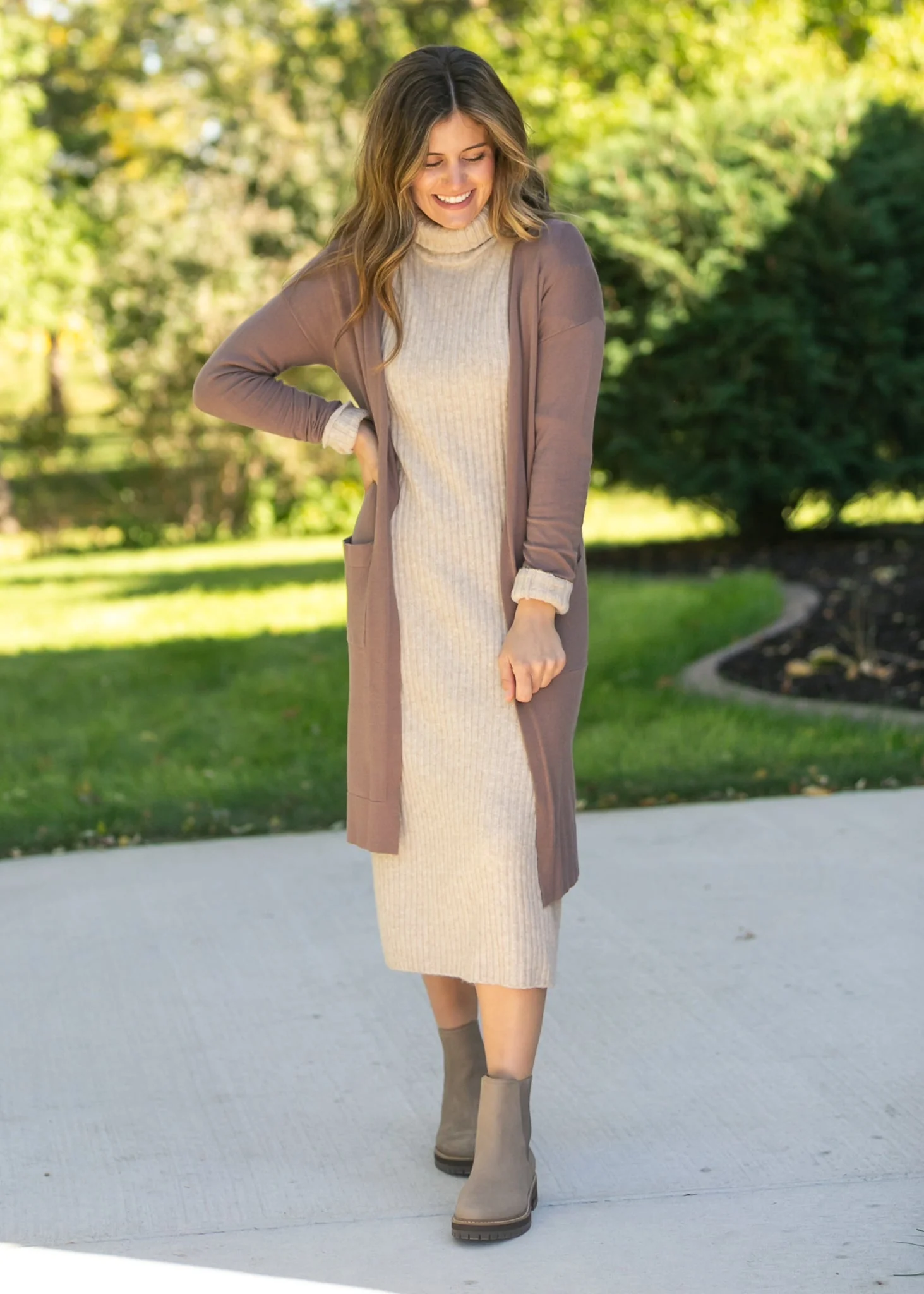 Essential Long + Soft Cardigan - Image 3