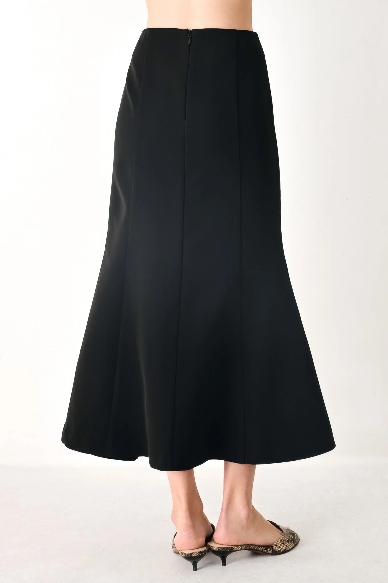 Everyday Perfection Woven Midi Skirt - Image 6